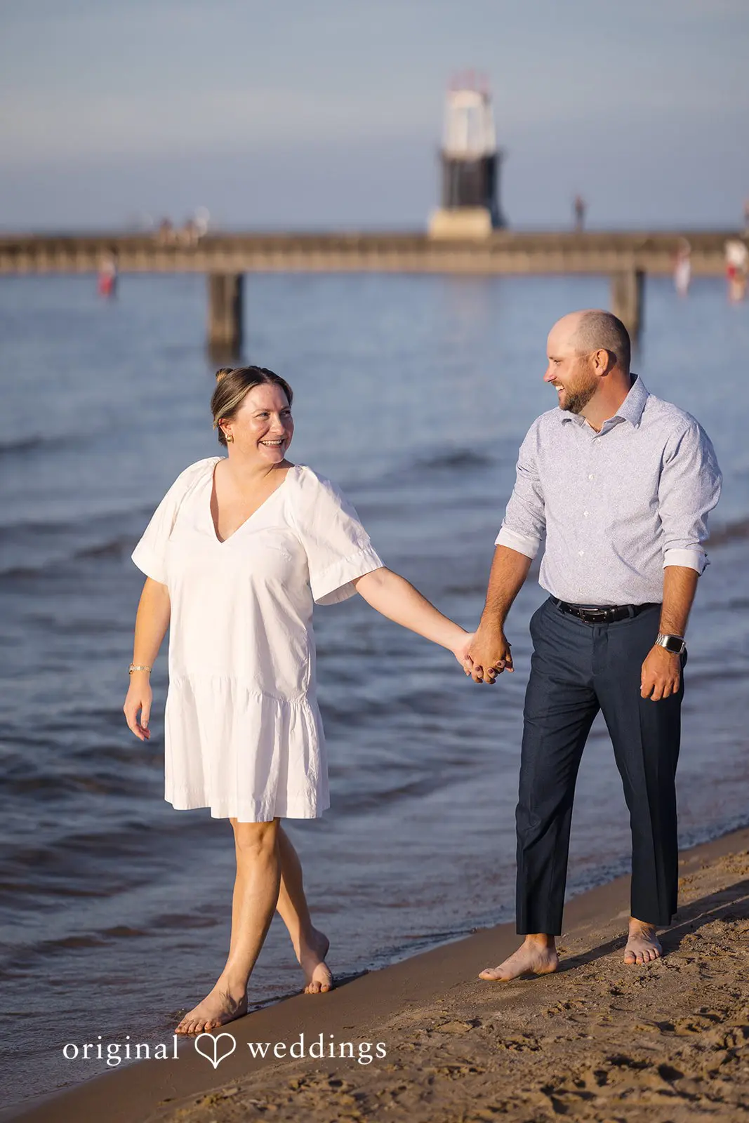 North Ave Beach Engagement // Meaghan & Jordan -