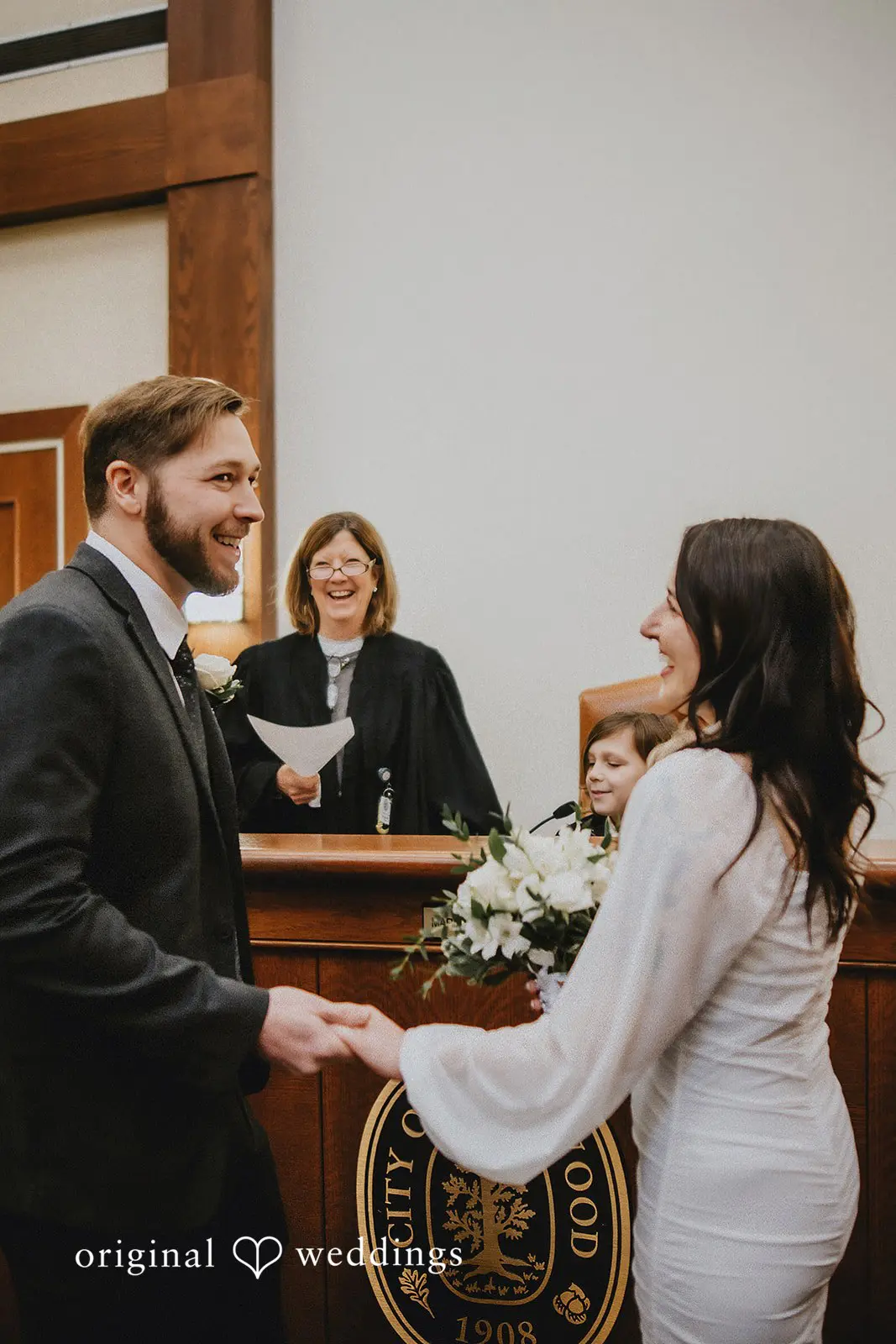 Oakwood Municipal Court Wedding // Tessa & Steven -