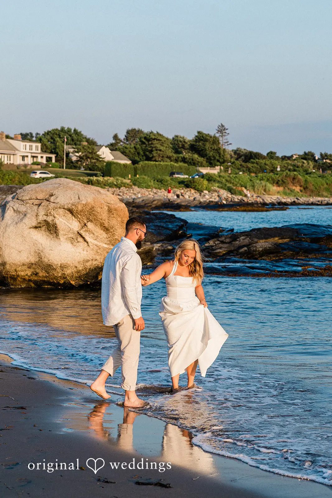 Ocean Drive in Newport Engagement // Taylor & Andrew -