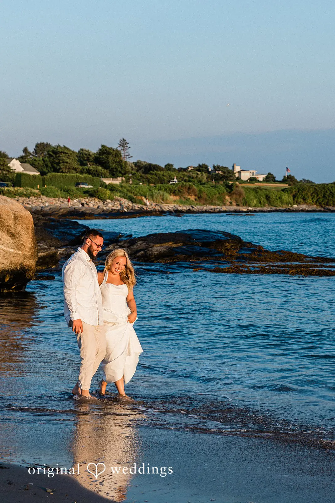 Ocean Drive in Newport Engagement // Taylor & Andrew -