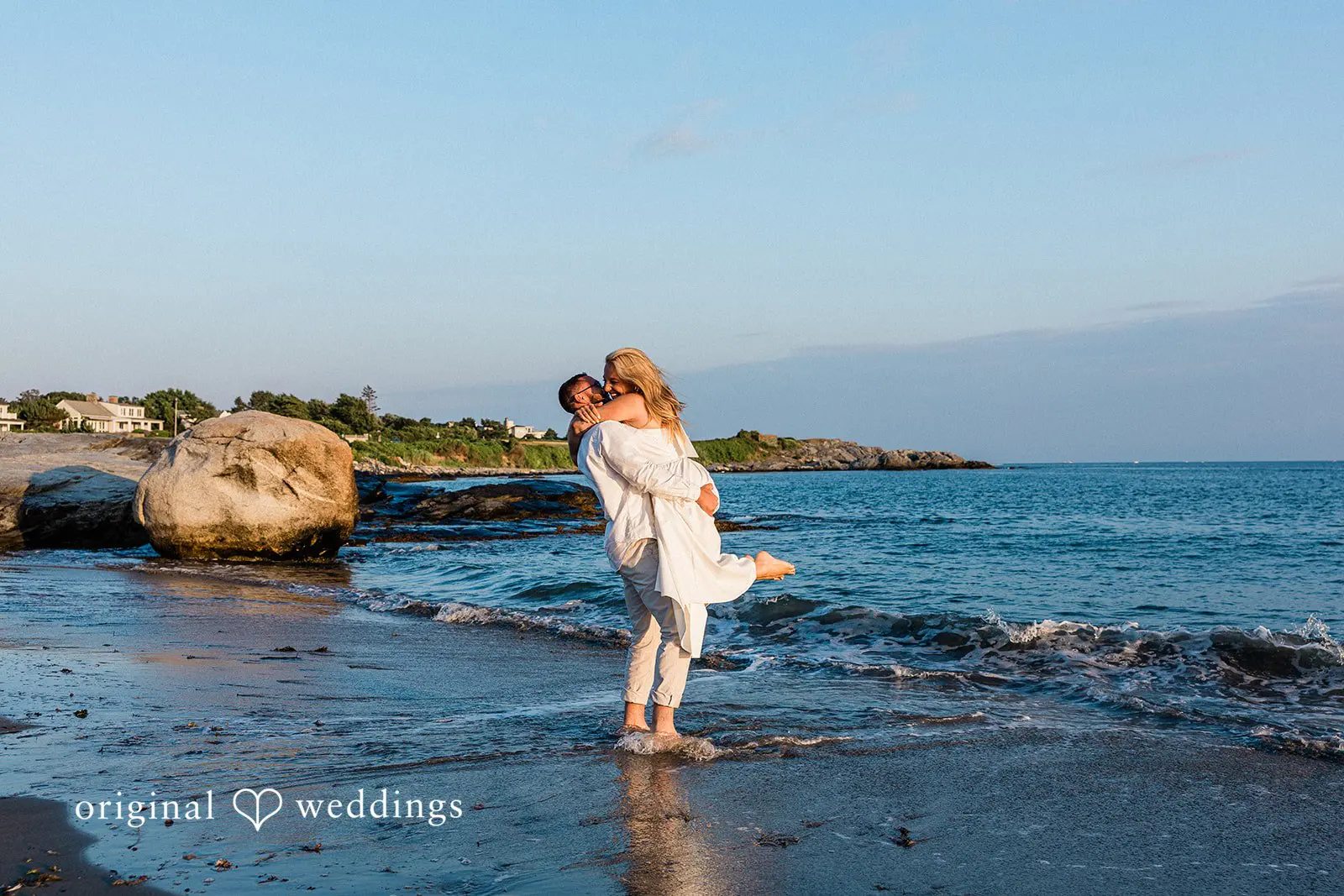 Ocean Drive in Newport Engagement // Taylor & Andrew -