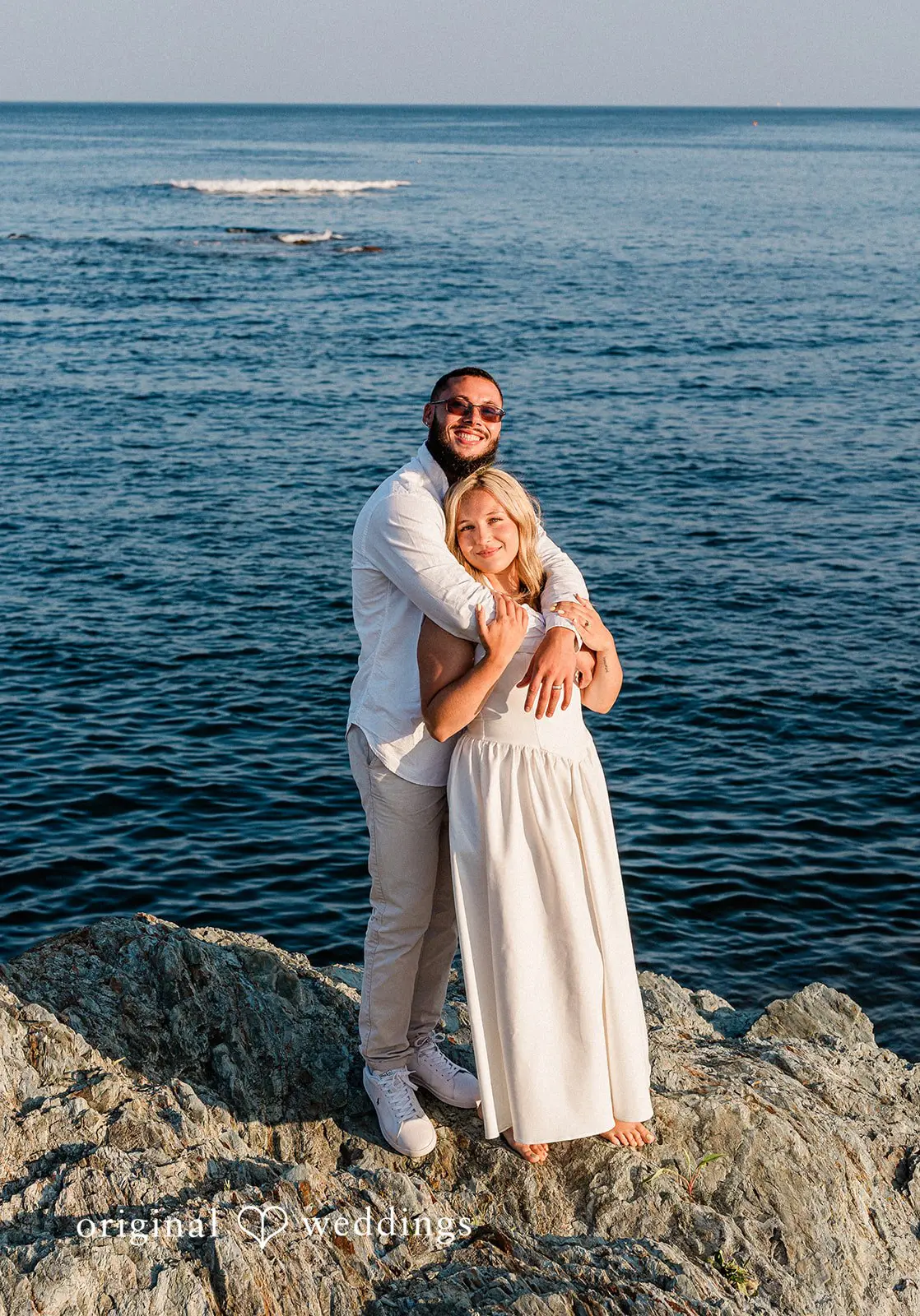 Ocean Drive in Newport Engagement // Taylor & Andrew -