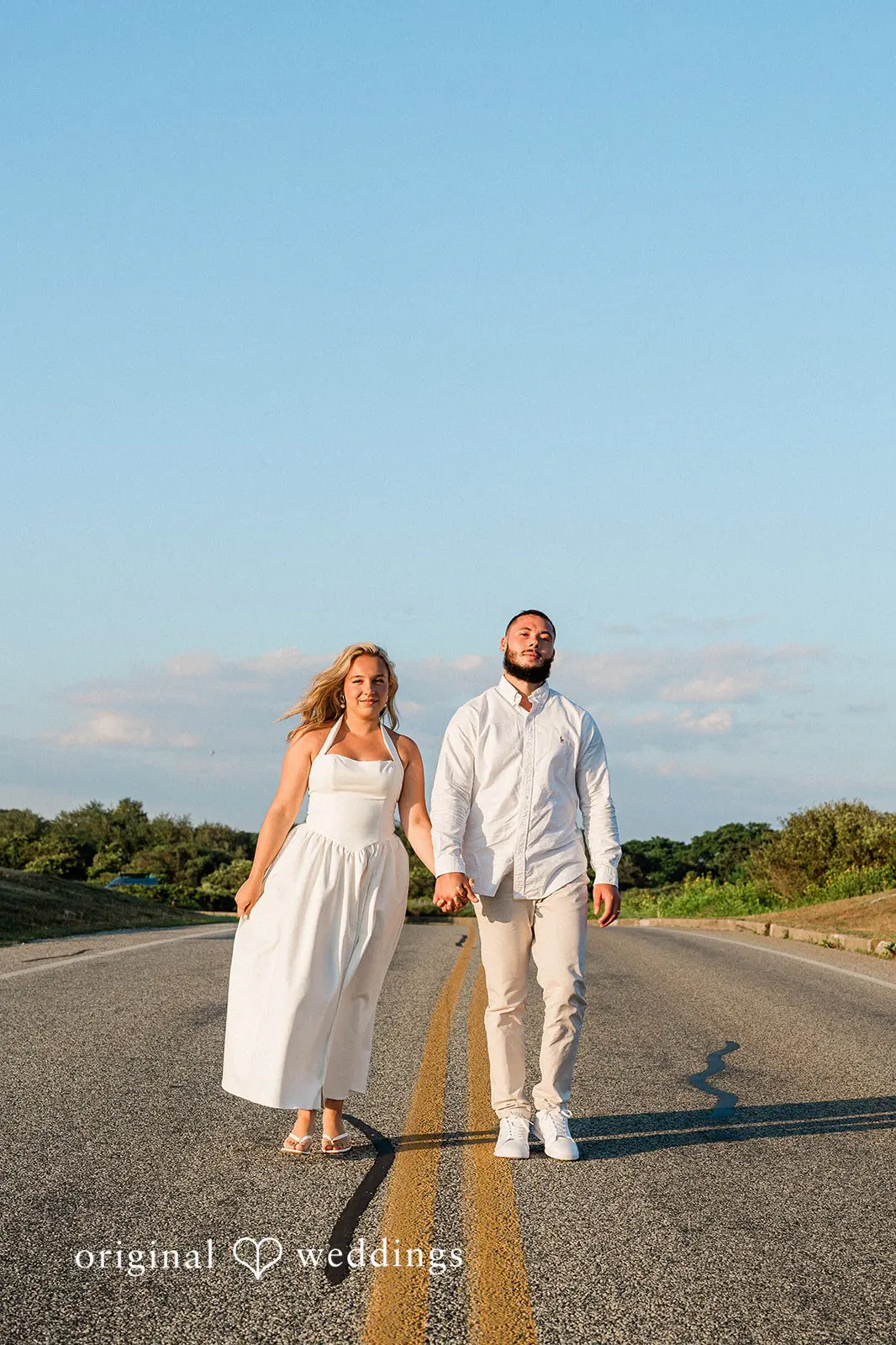 Ocean Drive in Newport Engagement // Taylor & Andrew -