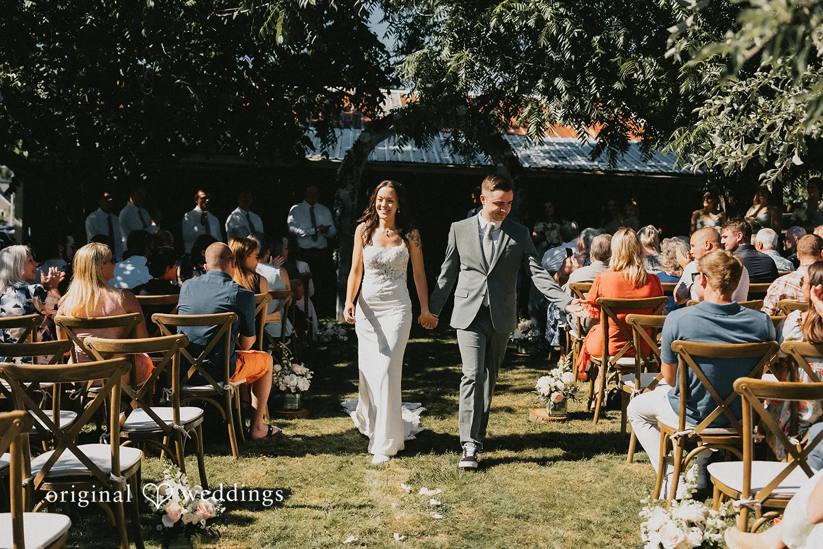 Oregon Backyard Wedding // Declan & Holly -