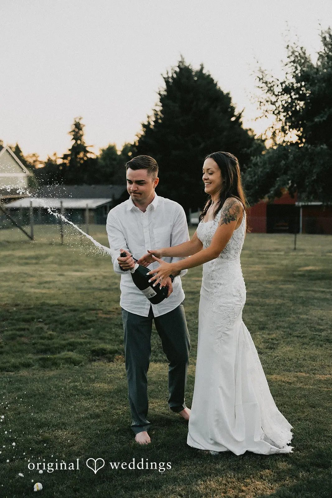 Oregon Backyard Wedding // Declan & Holly -