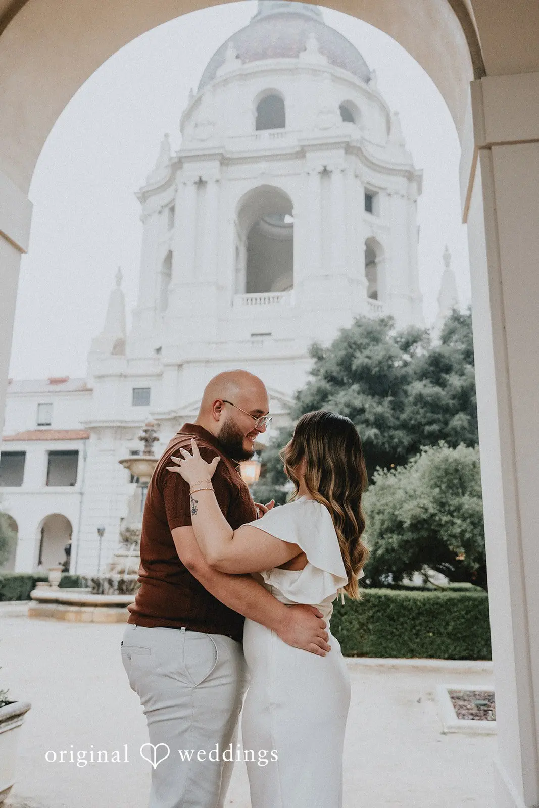 Pasadena City Hall Engagement // Monica & Arturo -