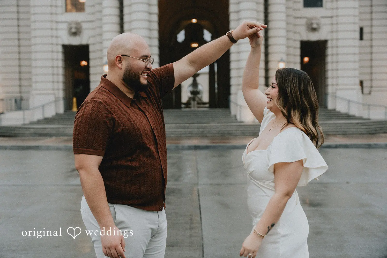 Pasadena City Hall Engagement // Monica & Arturo -