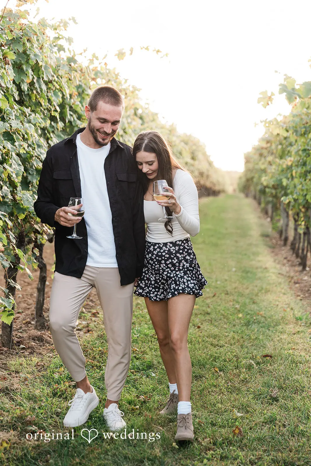 Penns Woods Winery Engagement // Jenna & Jake -