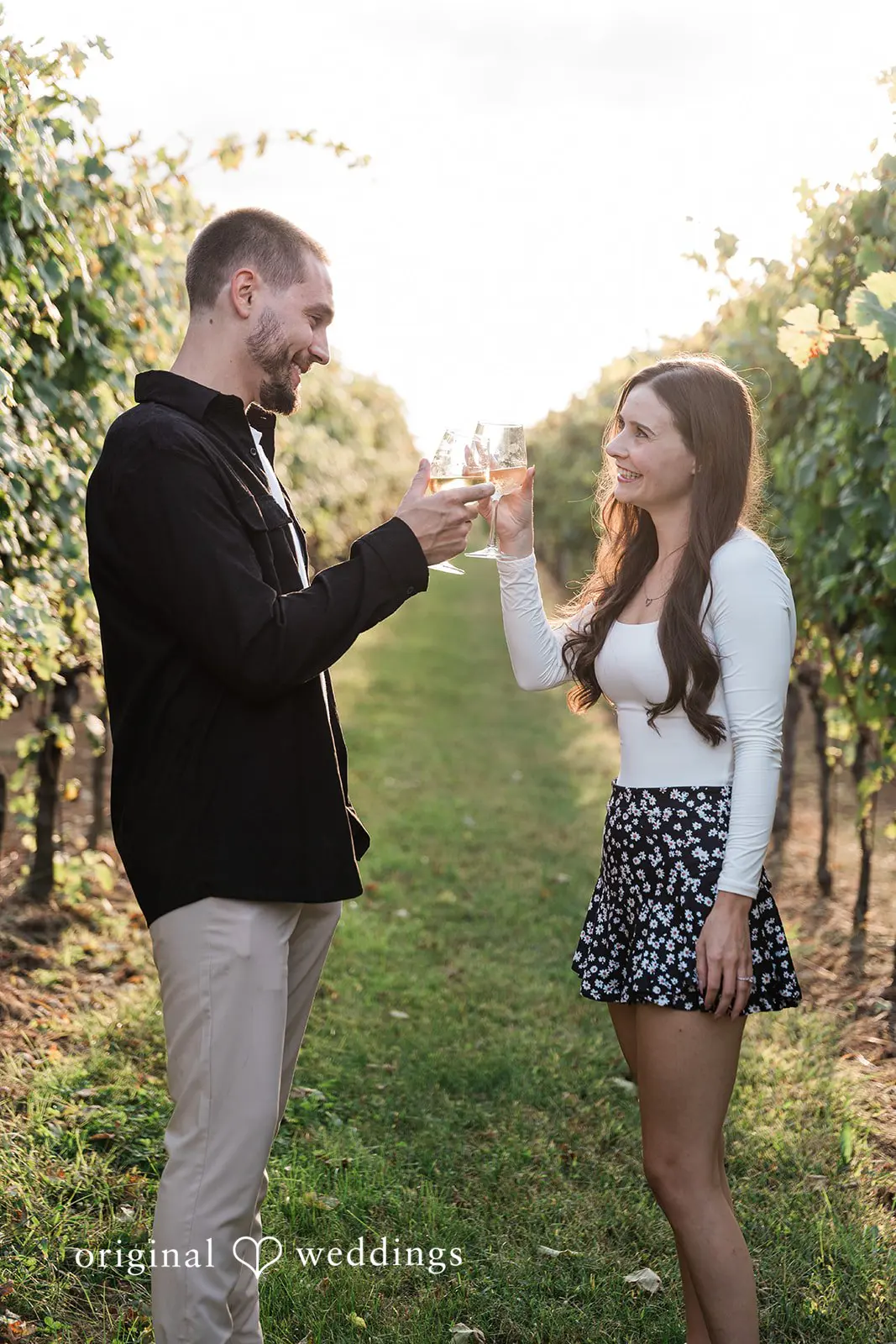 Penns Woods Winery Engagement // Jenna & Jake -