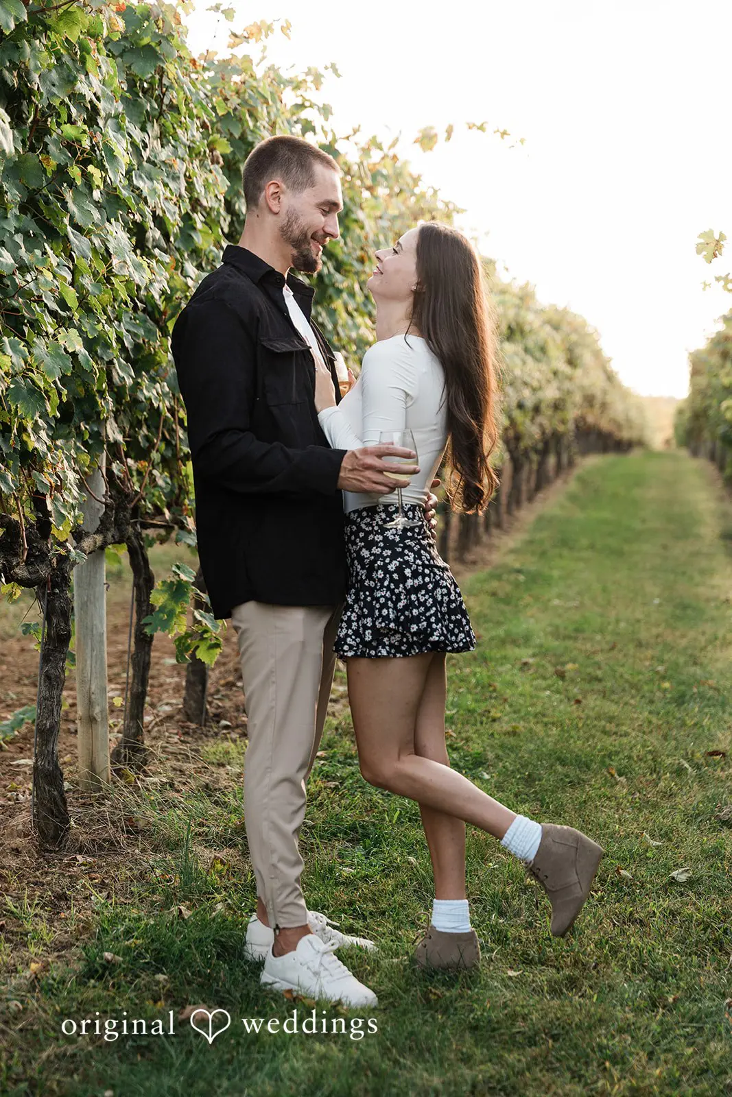 Penns Woods Winery Engagement // Jenna & Jake -
