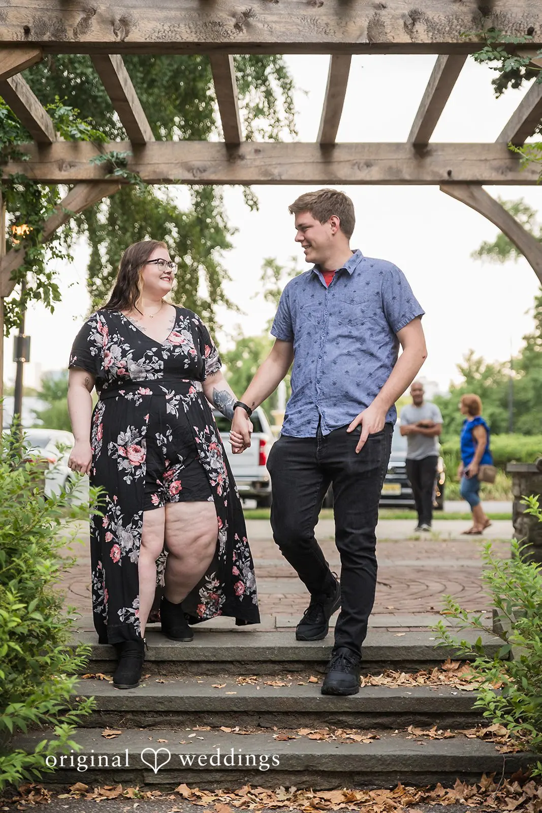 Kelsey + Michael Philadelphia Museum of Art Area Engagement // Kelsey & Michael -
