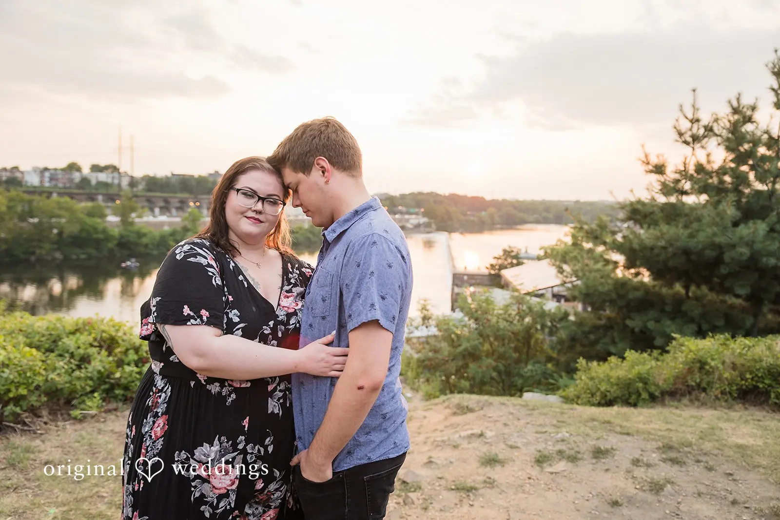 Kelsey + Michael Philadelphia Museum of Art Area Engagement // Kelsey & Michael -