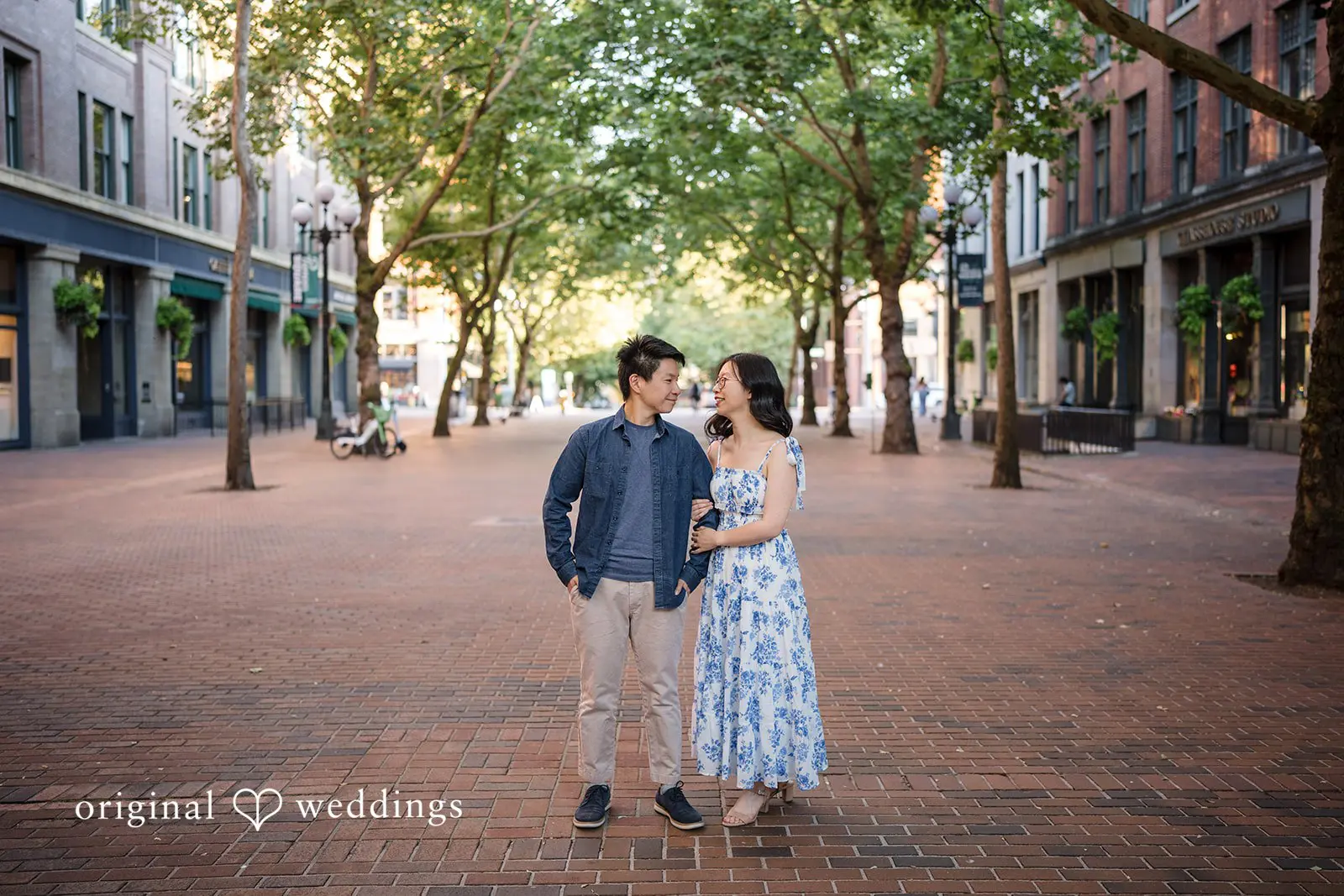 Pioneer Square Engagement // Lucy & Edward -