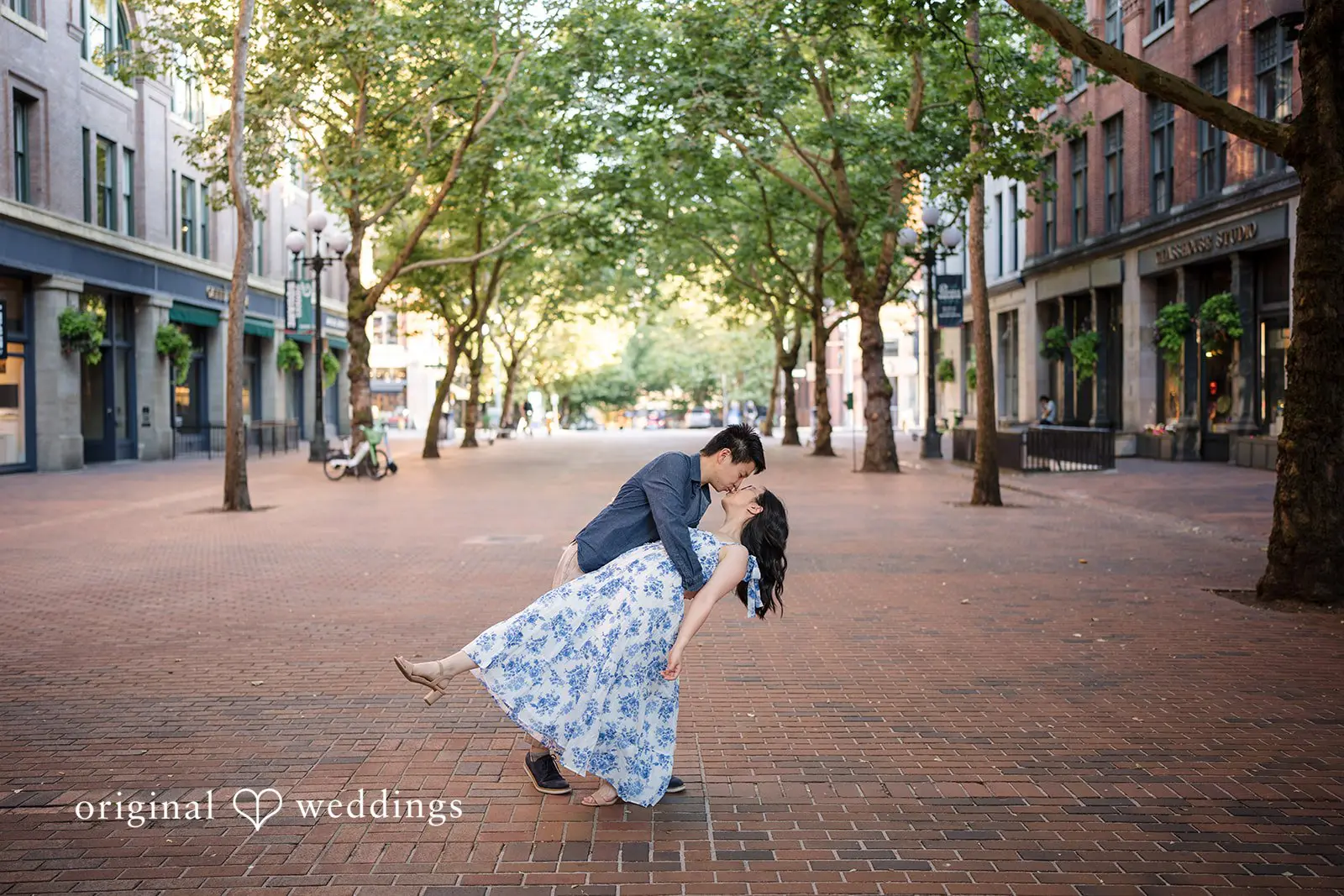 Pioneer Square Engagement // Lucy & Edward -