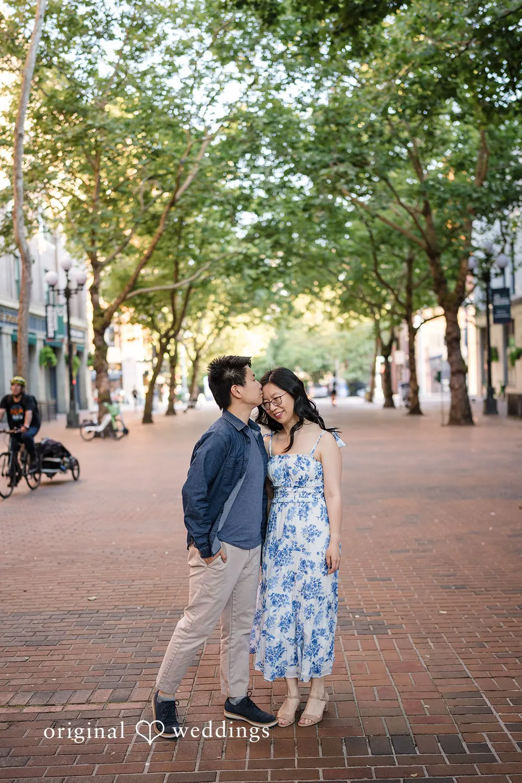 Pioneer Square Engagement // Lucy & Edward -