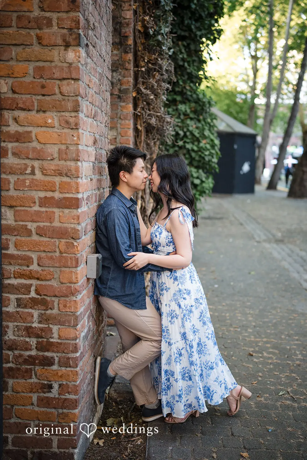 Pioneer Square Engagement // Lucy & Edward -