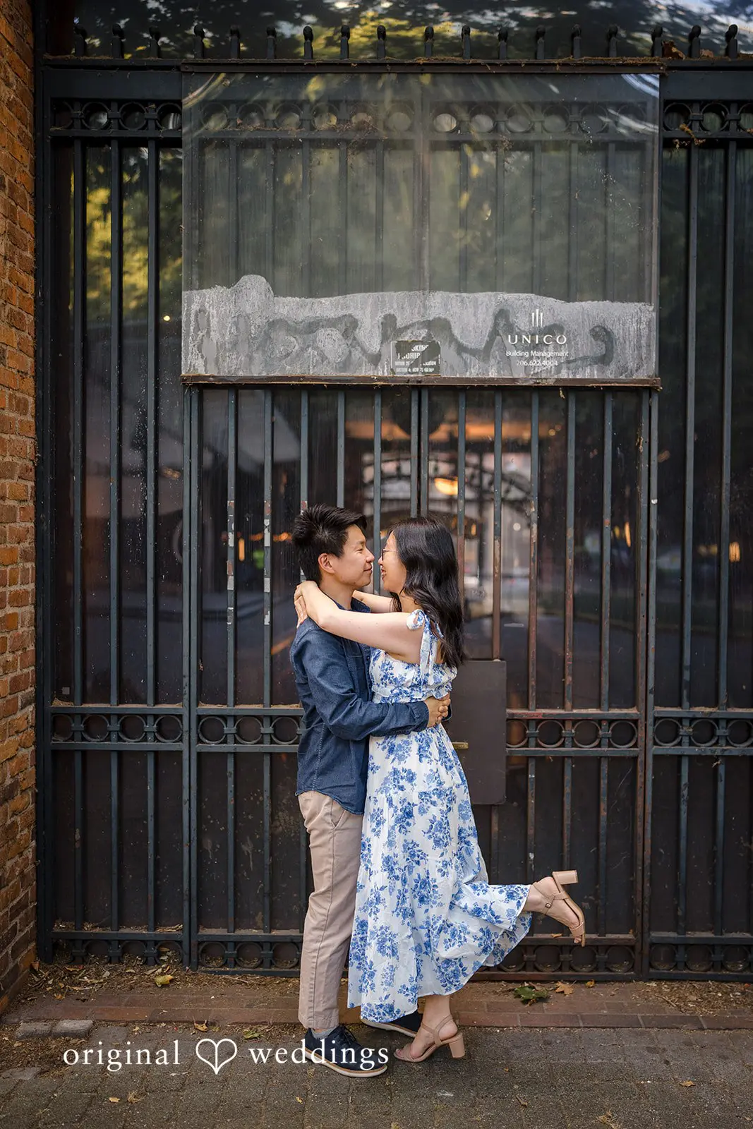 Pioneer Square Engagement // Lucy & Edward -