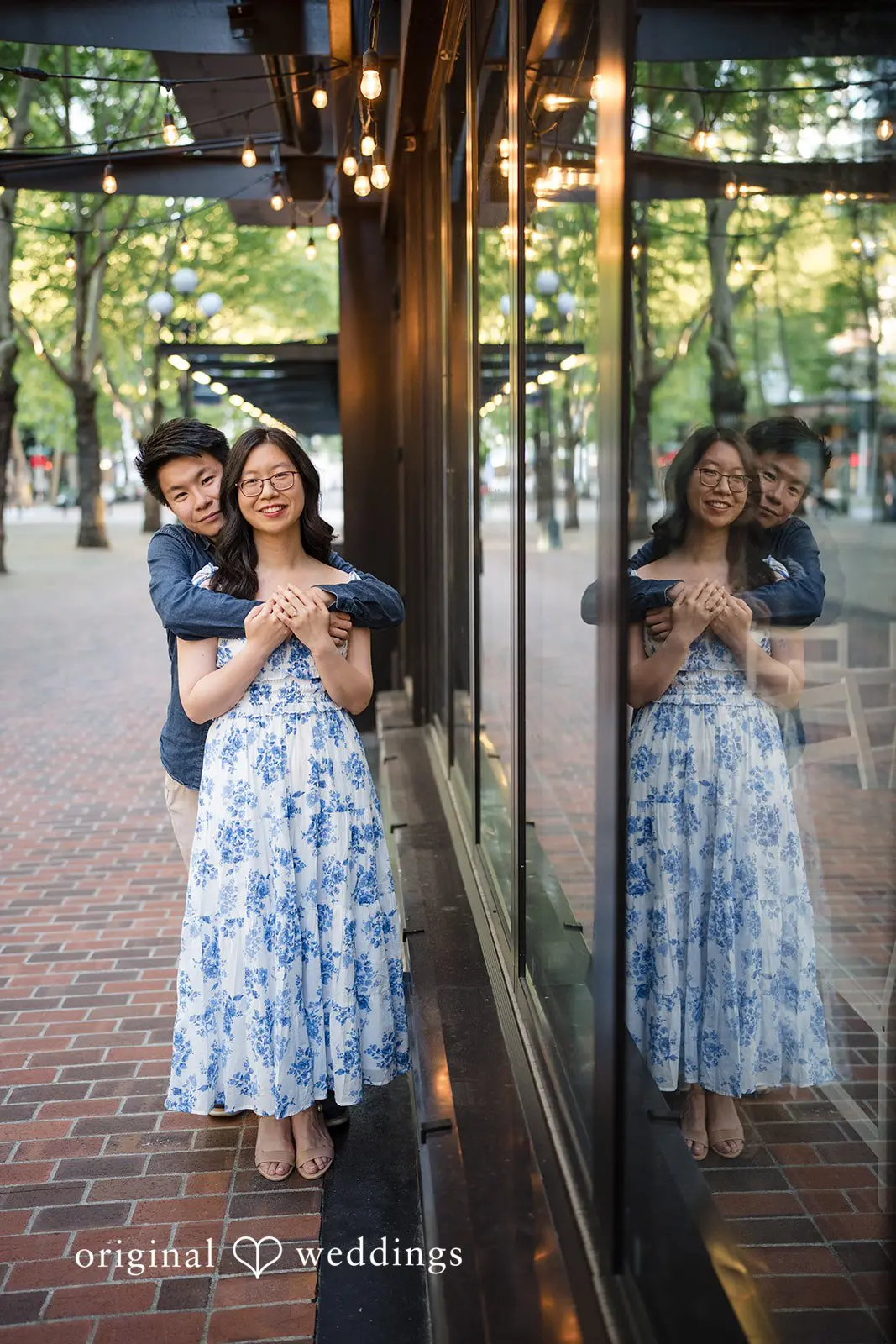 Pioneer Square Engagement // Lucy & Edward -