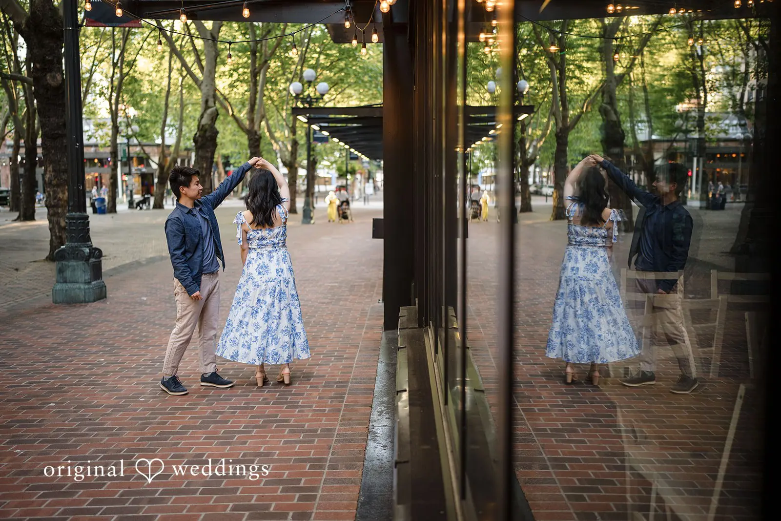 Pioneer Square Engagement // Lucy & Edward -