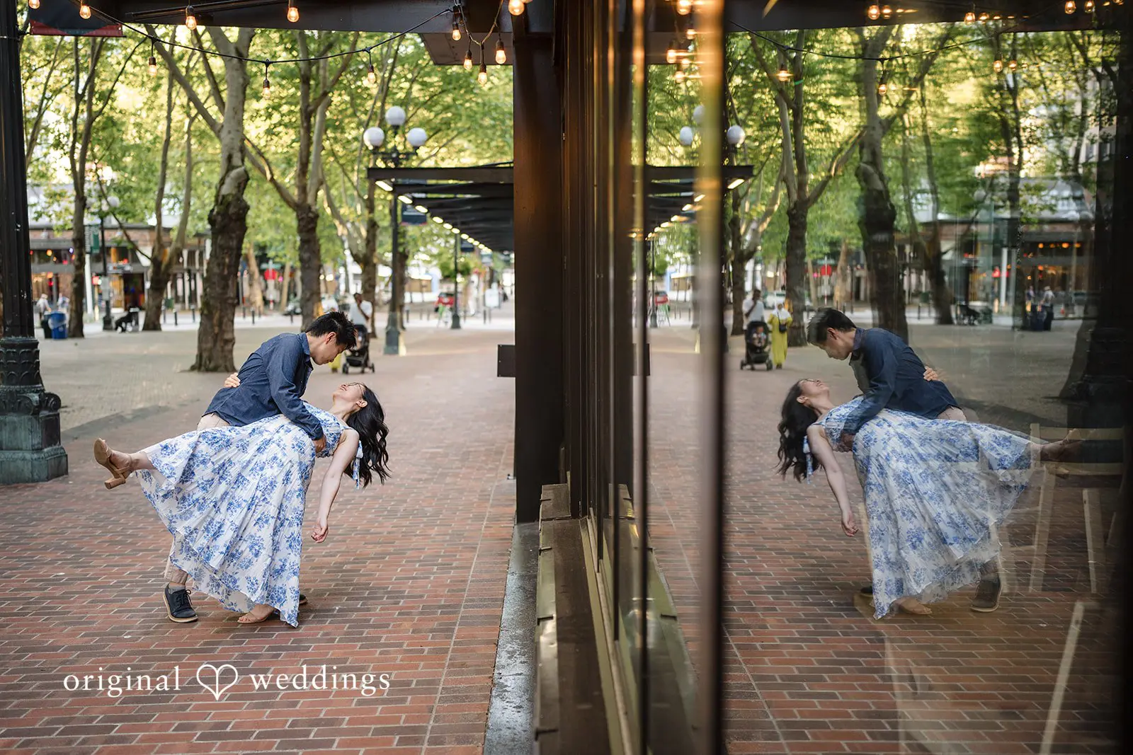 Pioneer Square Engagement // Lucy & Edward -