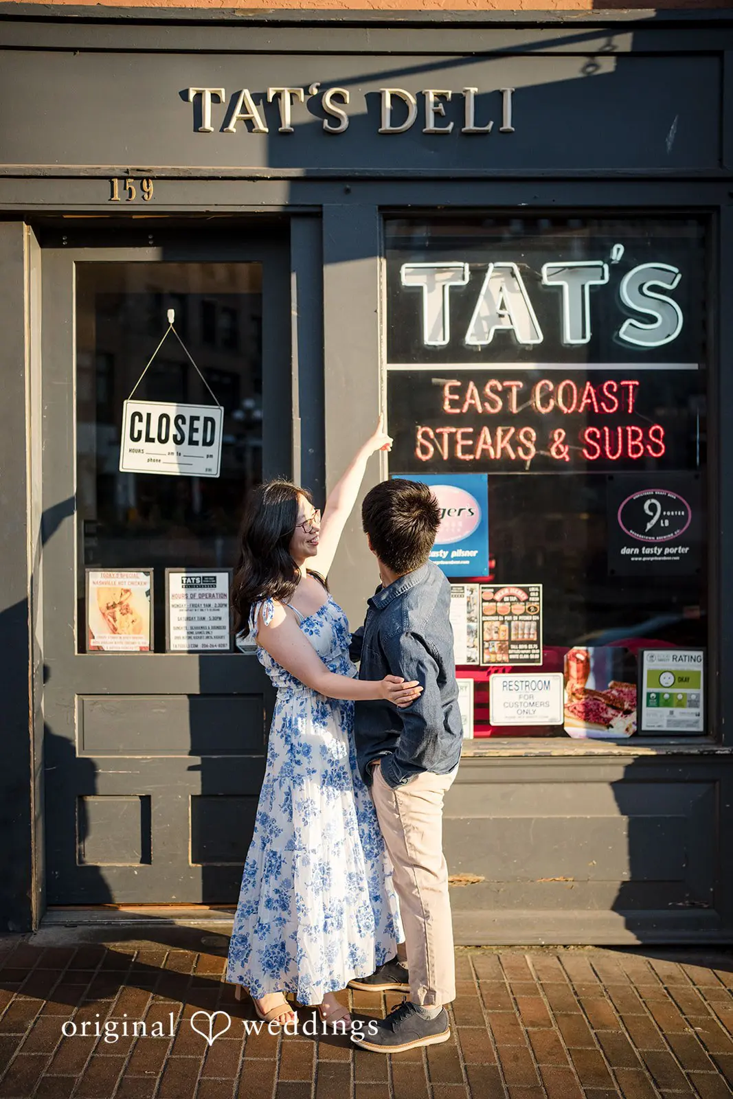 Pioneer Square Engagement // Lucy & Edward -