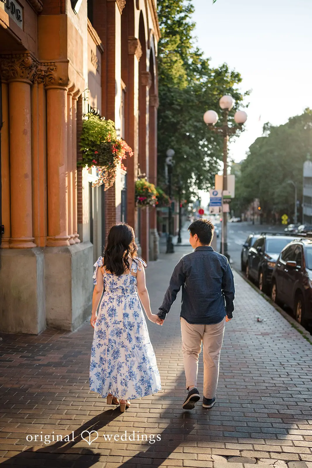 Pioneer Square Engagement // Lucy & Edward -
