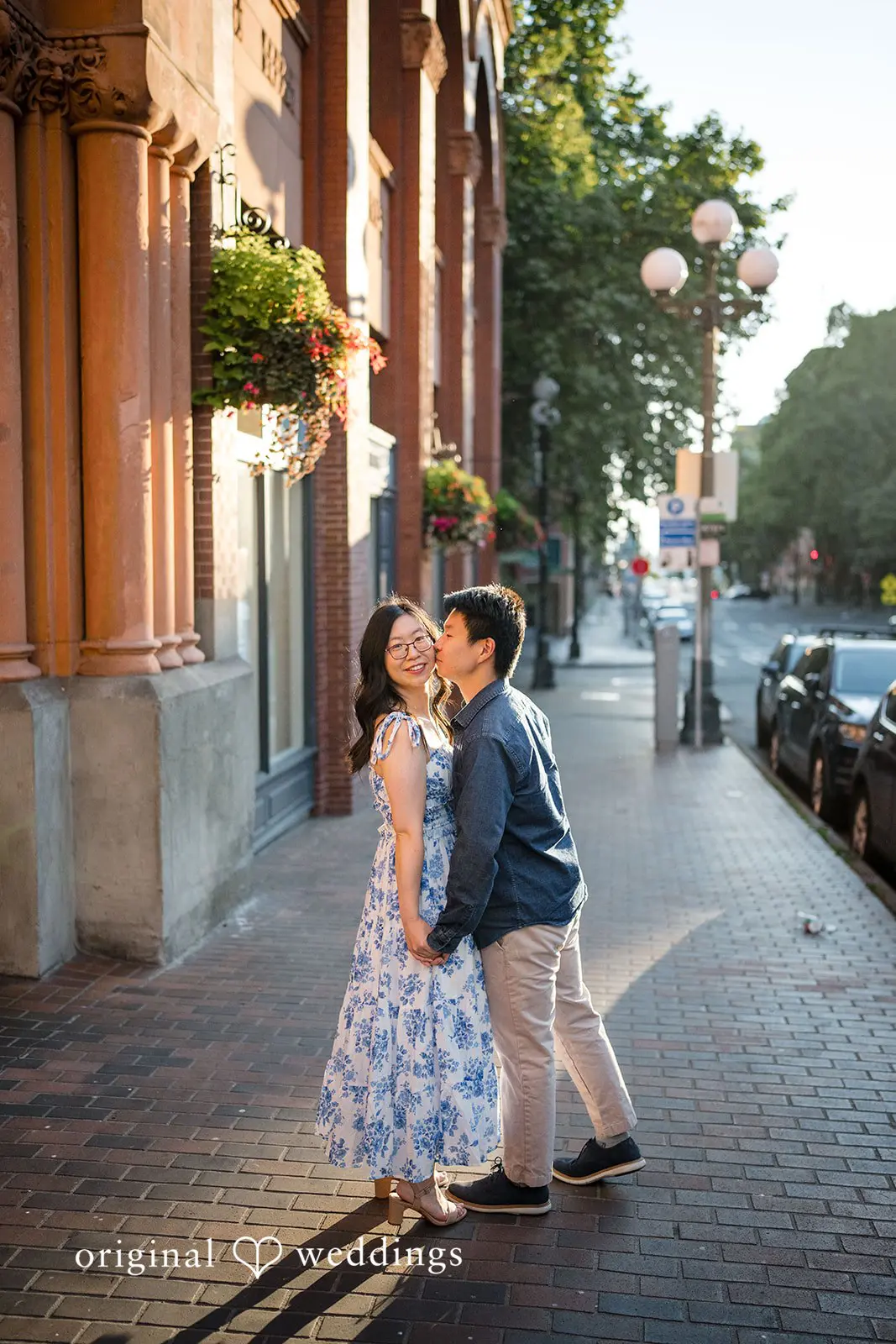 Pioneer Square Engagement // Lucy & Edward -