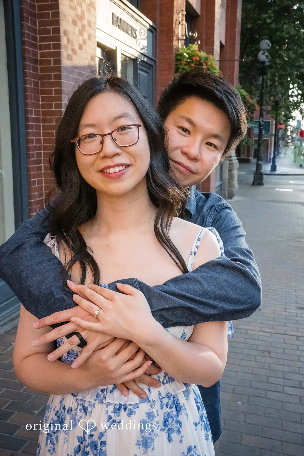 Pioneer Square Engagement // Lucy & Edward -