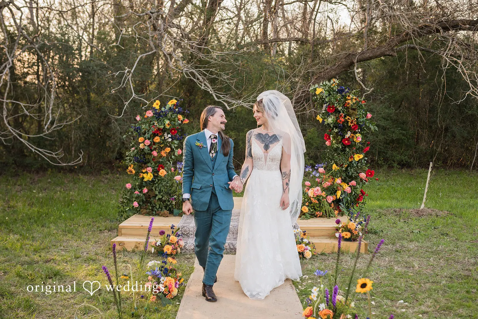 Eliza + Charlie Texas Backyard Wedding // Eliza & Charlie -