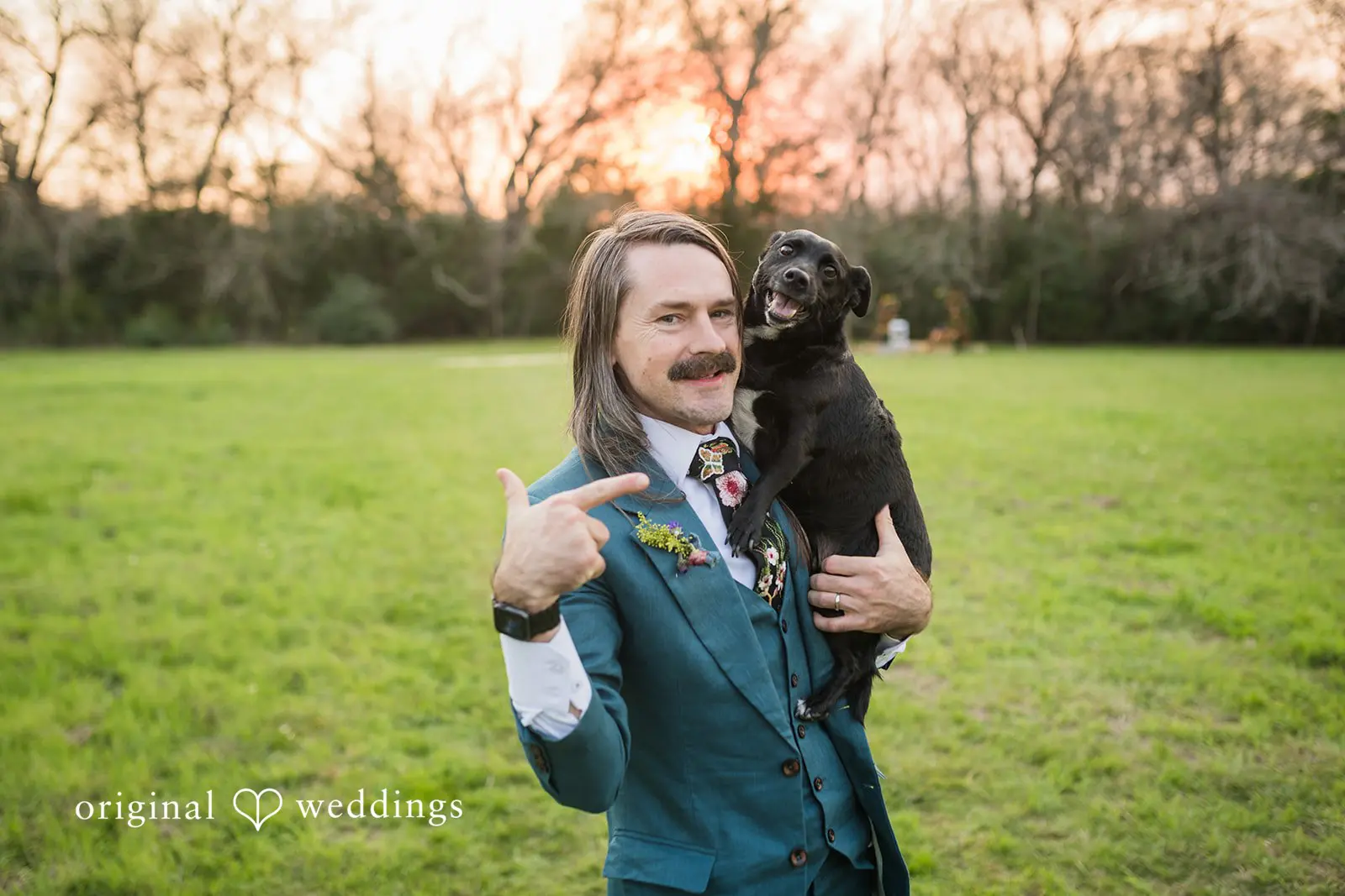 Eliza + Charlie Texas Backyard Wedding // Eliza & Charlie -