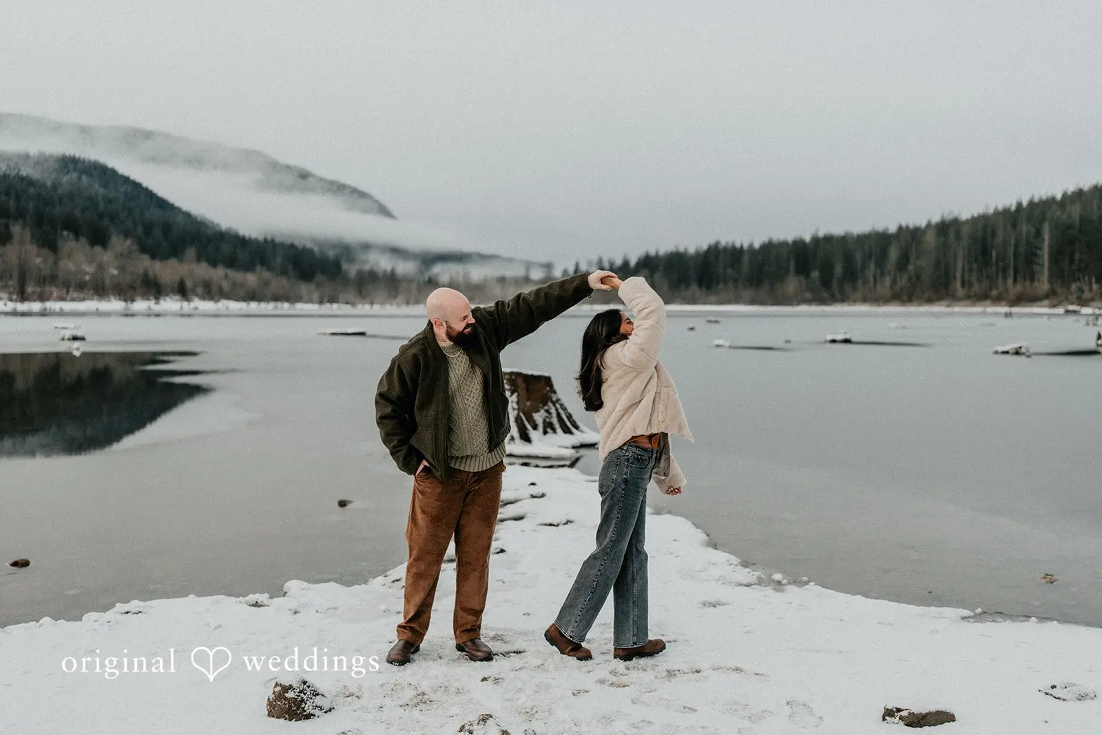 Rattlesnake Lake Engagement // Patricia & Benjamin -