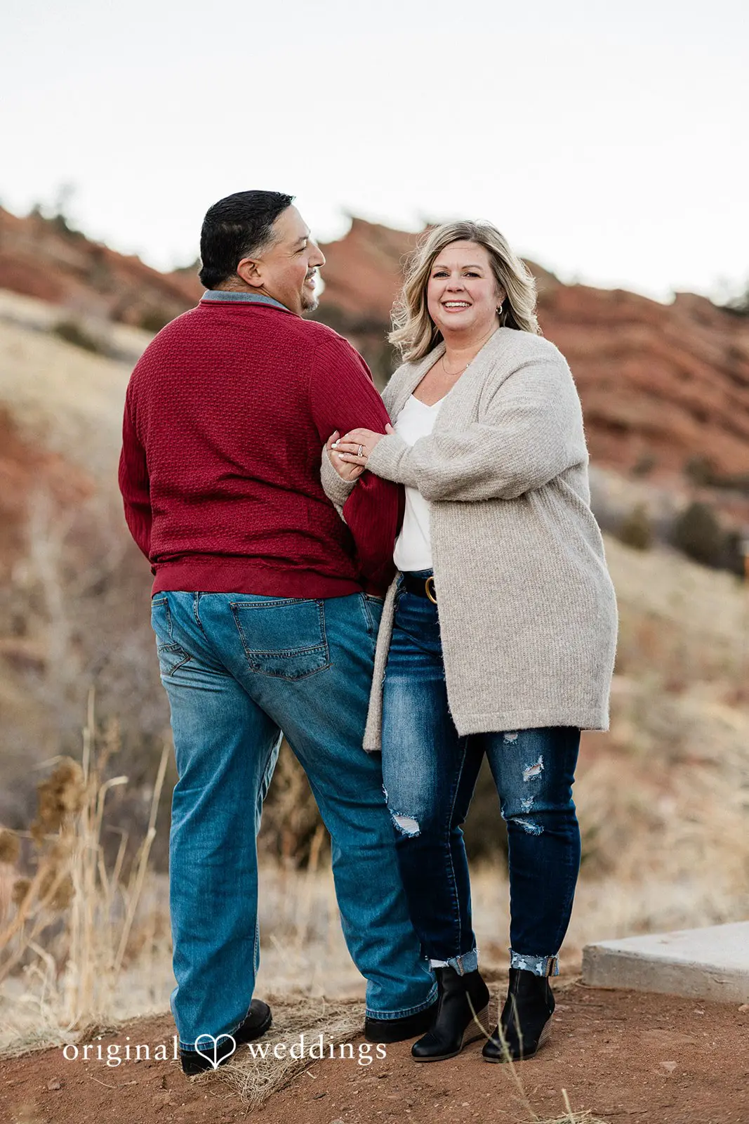 Amy + Jeremy Red Rocks Park Engagement // Amy & Jeremy -