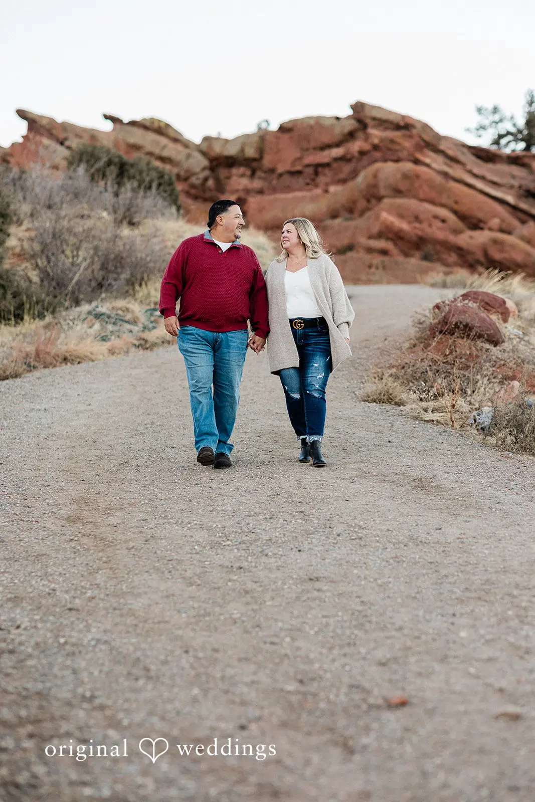 Amy + Jeremy Red Rocks Park Engagement // Amy & Jeremy -