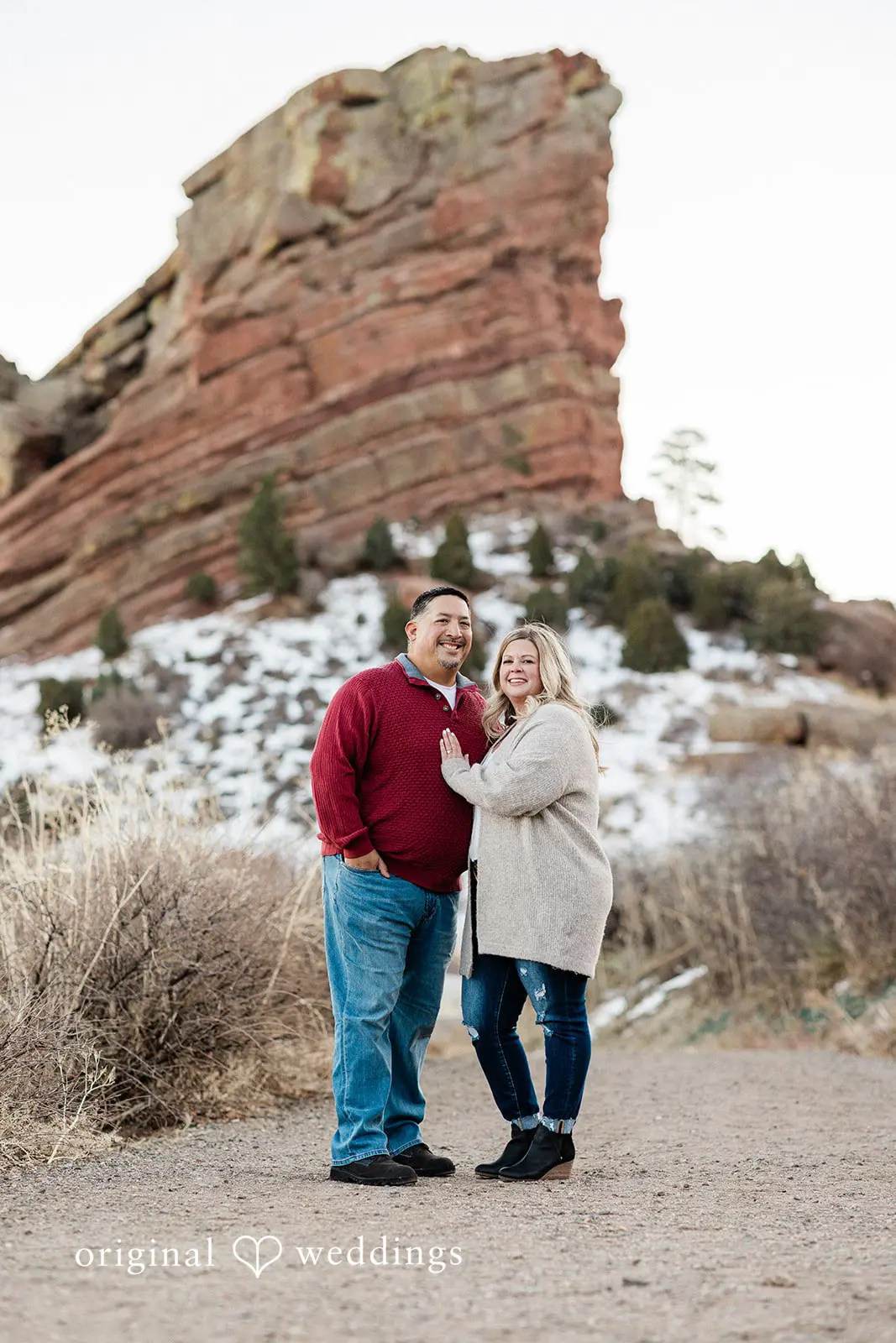 Amy + Jeremy Red Rocks Park Engagement // Amy & Jeremy -