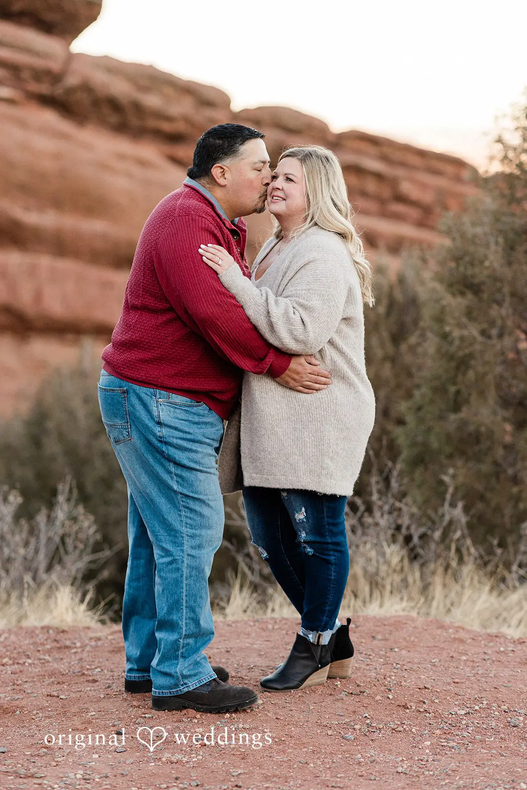 Amy + Jeremy Red Rocks Park Engagement // Amy & Jeremy -