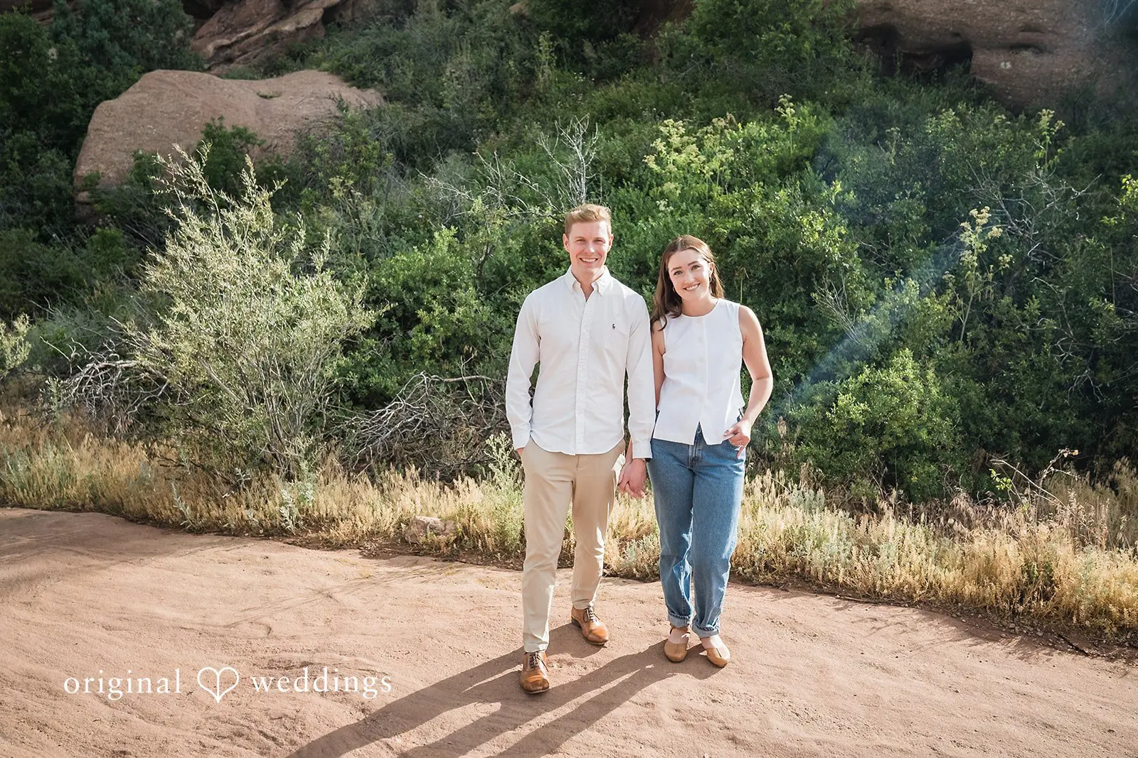 Maria + Nathan Red Rocks Amphitheater Engagement // Maria & Nathan -