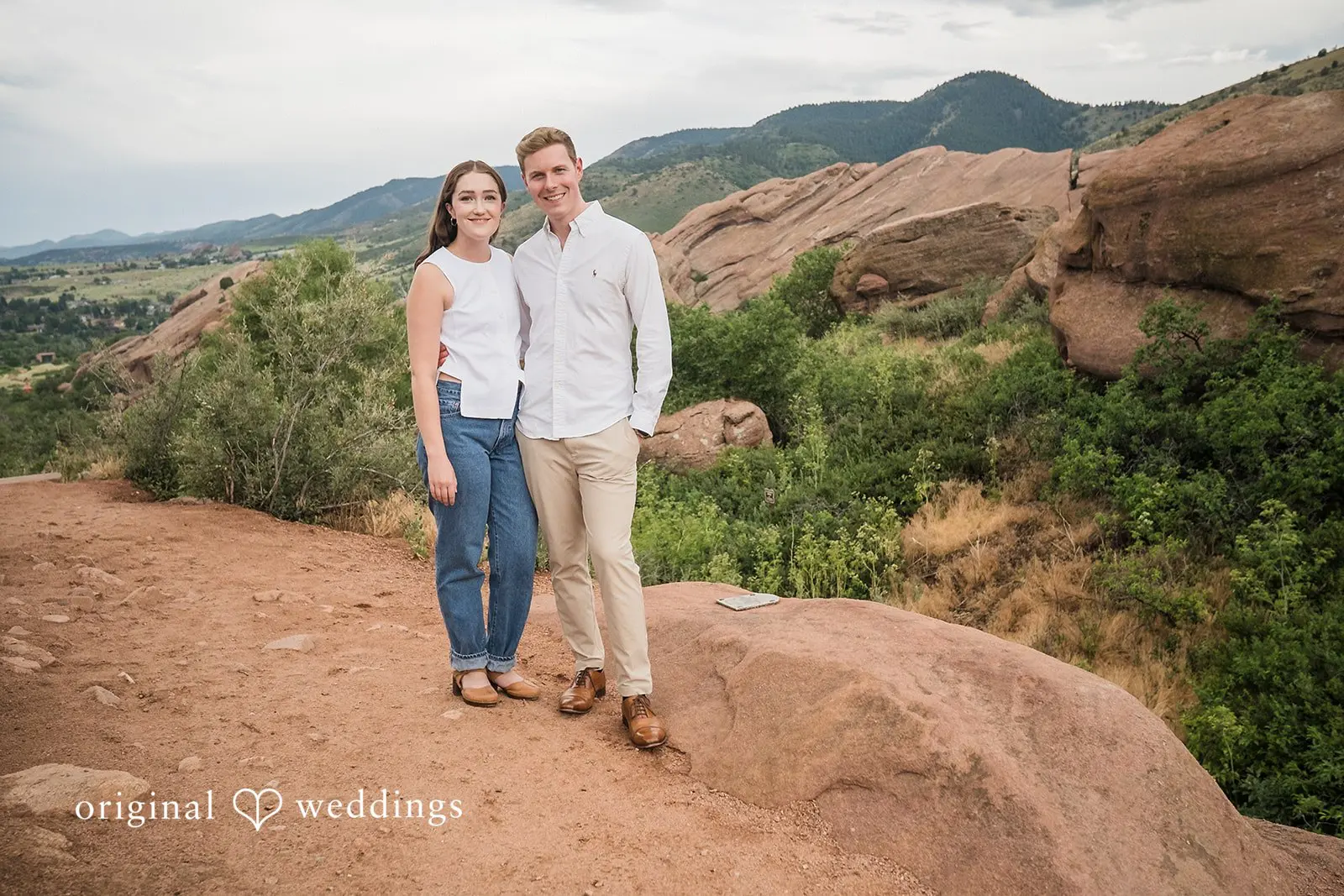 Maria + Nathan Red Rocks Amphitheater Engagement // Maria & Nathan -