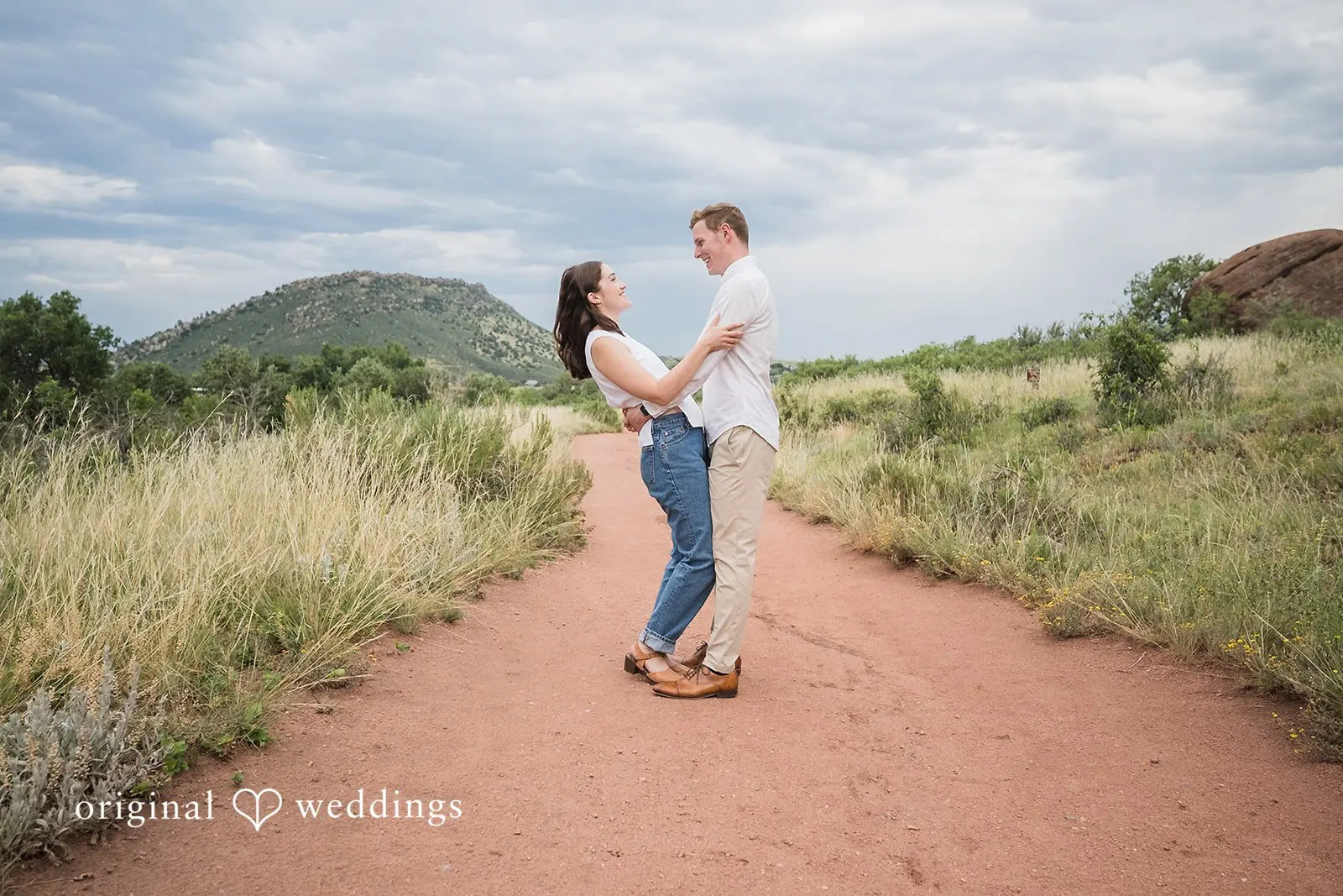 Maria + Nathan Red Rocks Amphitheater Engagement // Maria & Nathan -