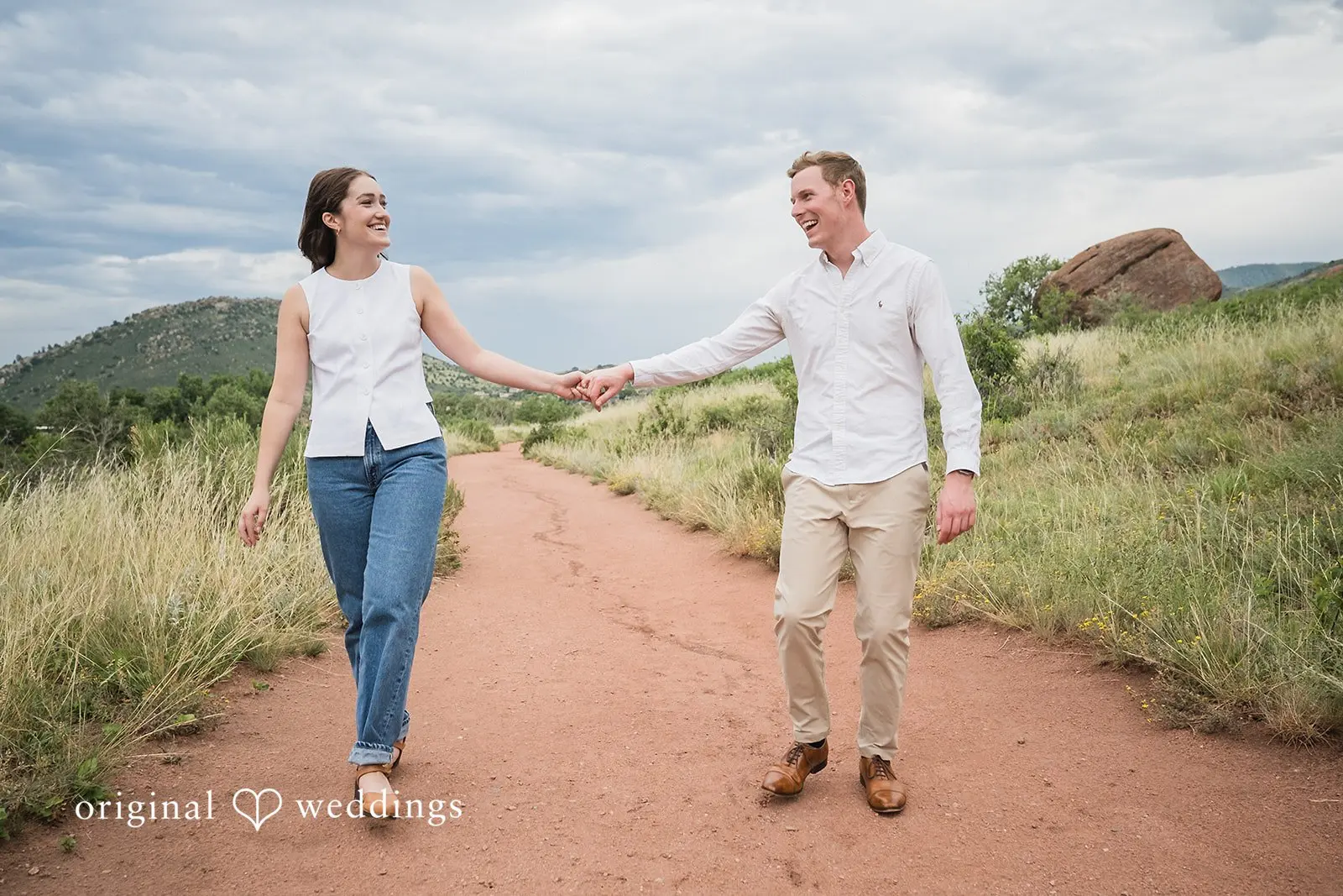 Maria + Nathan Red Rocks Amphitheater Engagement // Maria & Nathan -