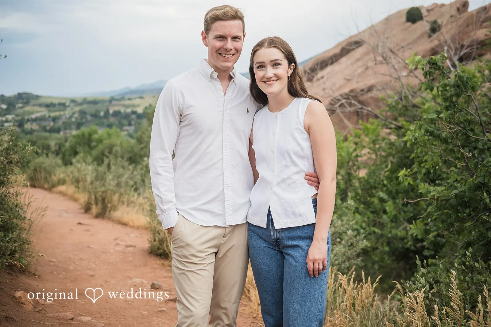 Maria + Nathan Red Rocks Amphitheater Engagement // Maria & Nathan -