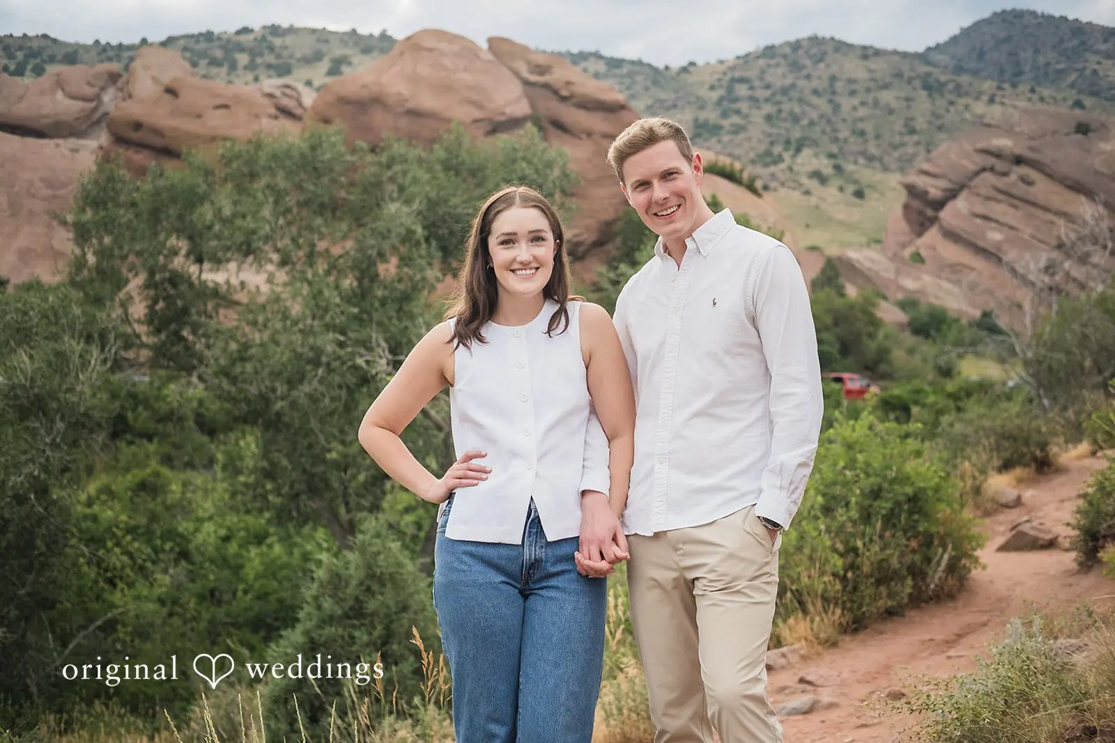 Maria + Nathan Red Rocks Amphitheater Engagement // Maria & Nathan -