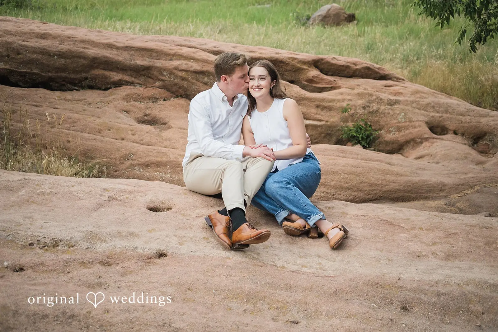 Maria + Nathan Red Rocks Amphitheater Engagement // Maria & Nathan -