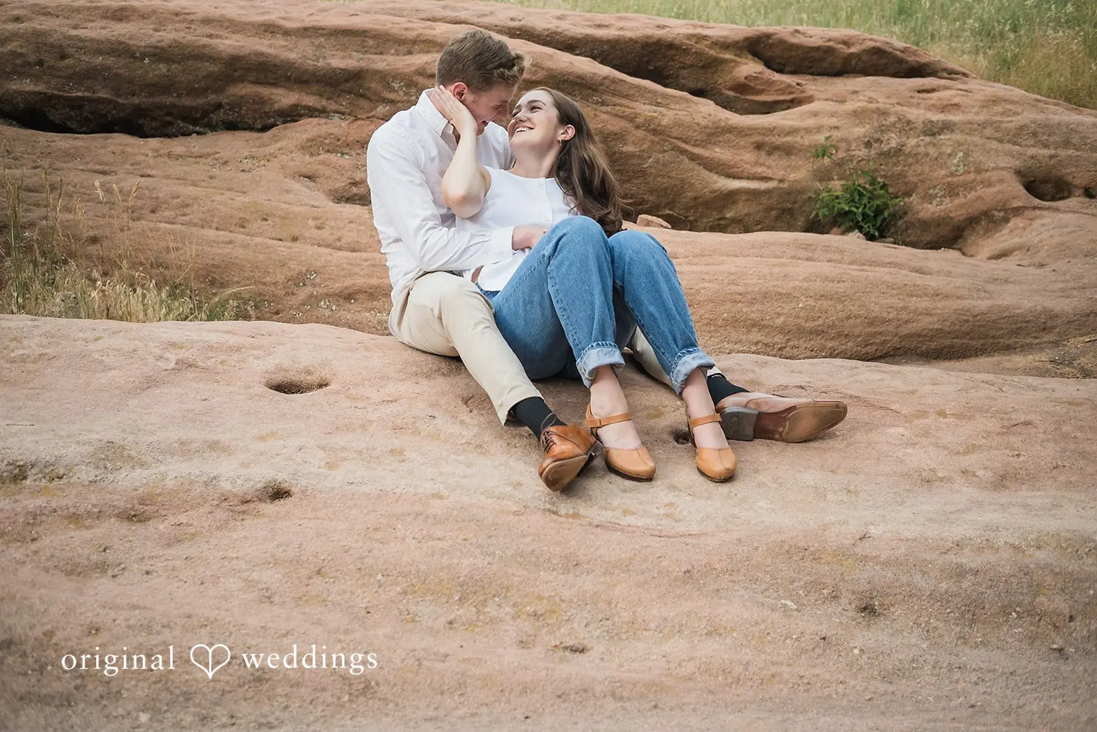 Maria + Nathan Red Rocks Amphitheater Engagement // Maria & Nathan -