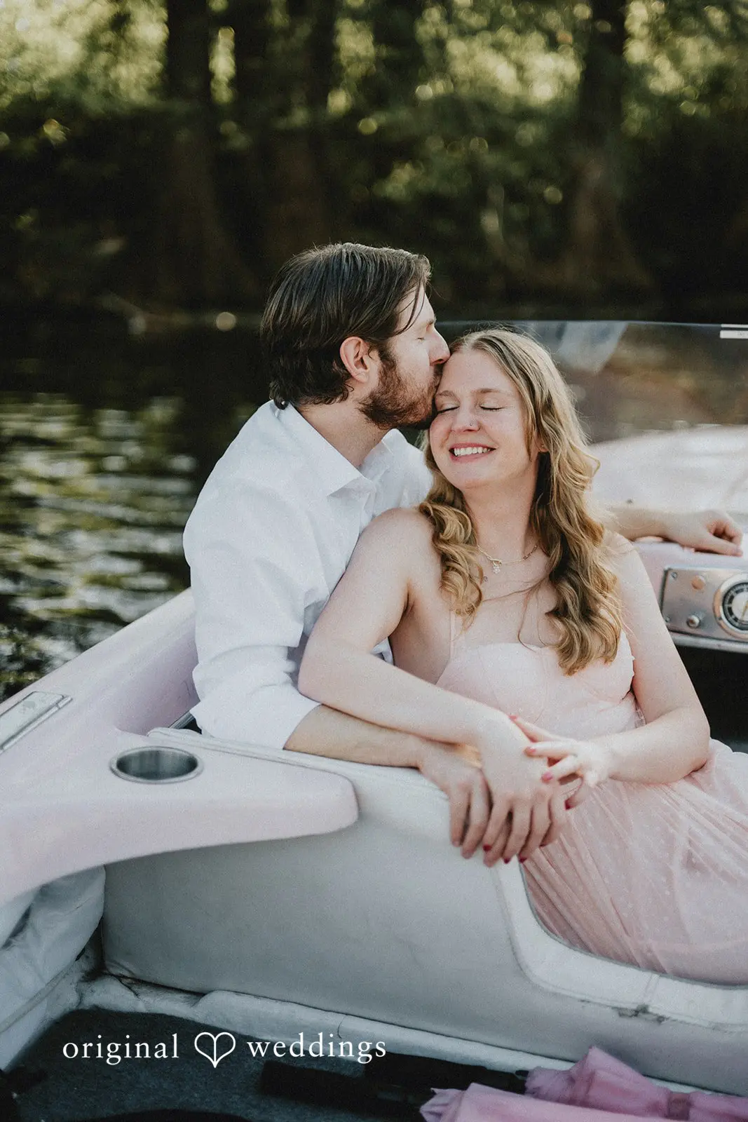 Beth + Jared Retro Boats ATX Engagement // Beth & Jared -