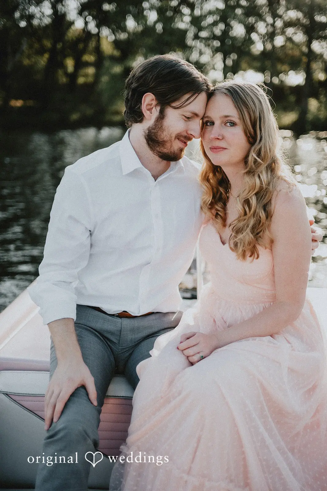 Beth + Jared Retro Boats ATX Engagement // Beth & Jared -