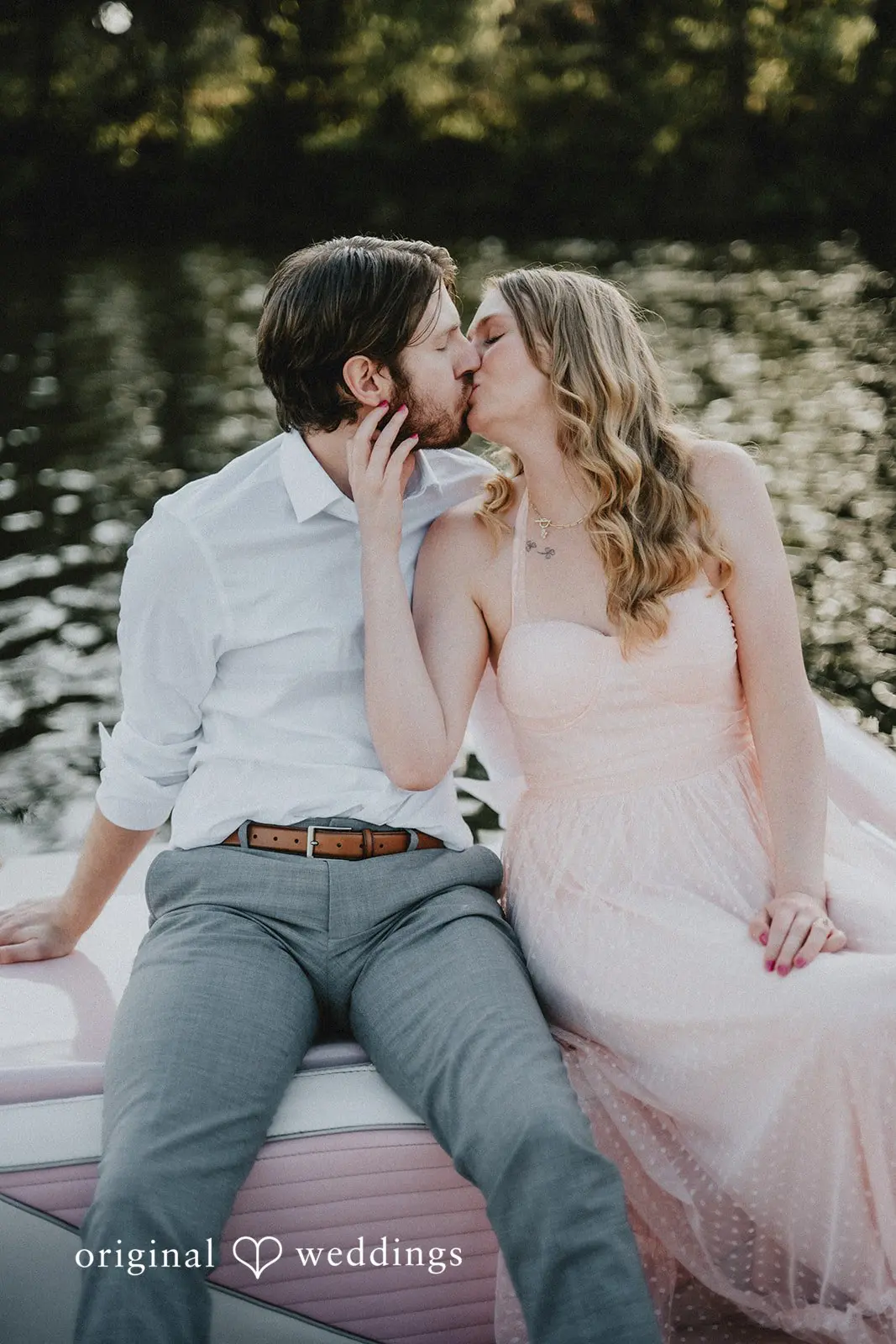Beth + Jared Retro Boats ATX Engagement // Beth & Jared -