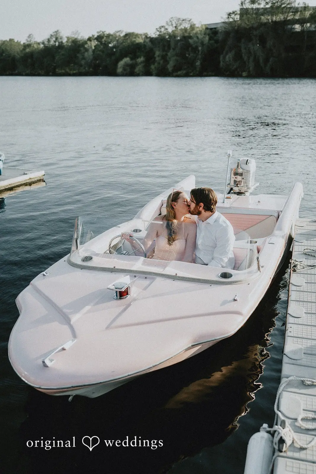 Beth + Jared Retro Boats ATX Engagement // Beth & Jared -
