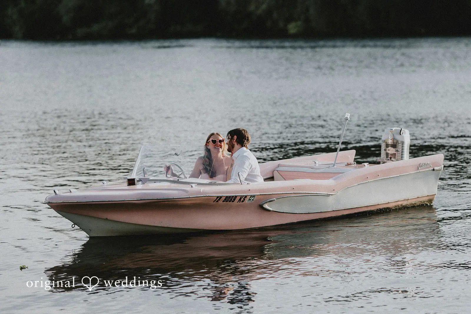 Beth + Jared Retro Boats ATX Engagement // Beth & Jared -