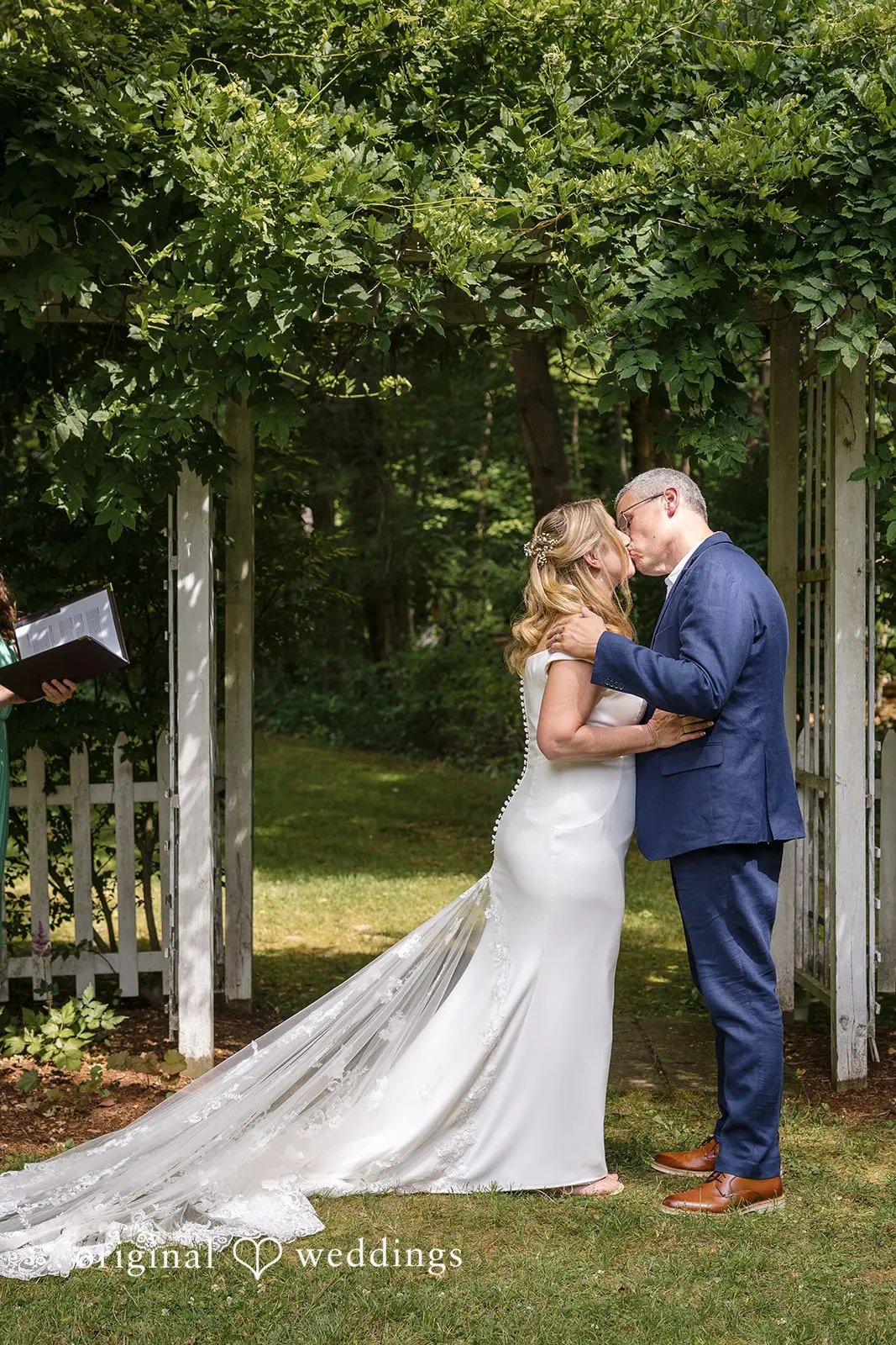 Rhode Island Backyard Wedding // Destiny & Scott -