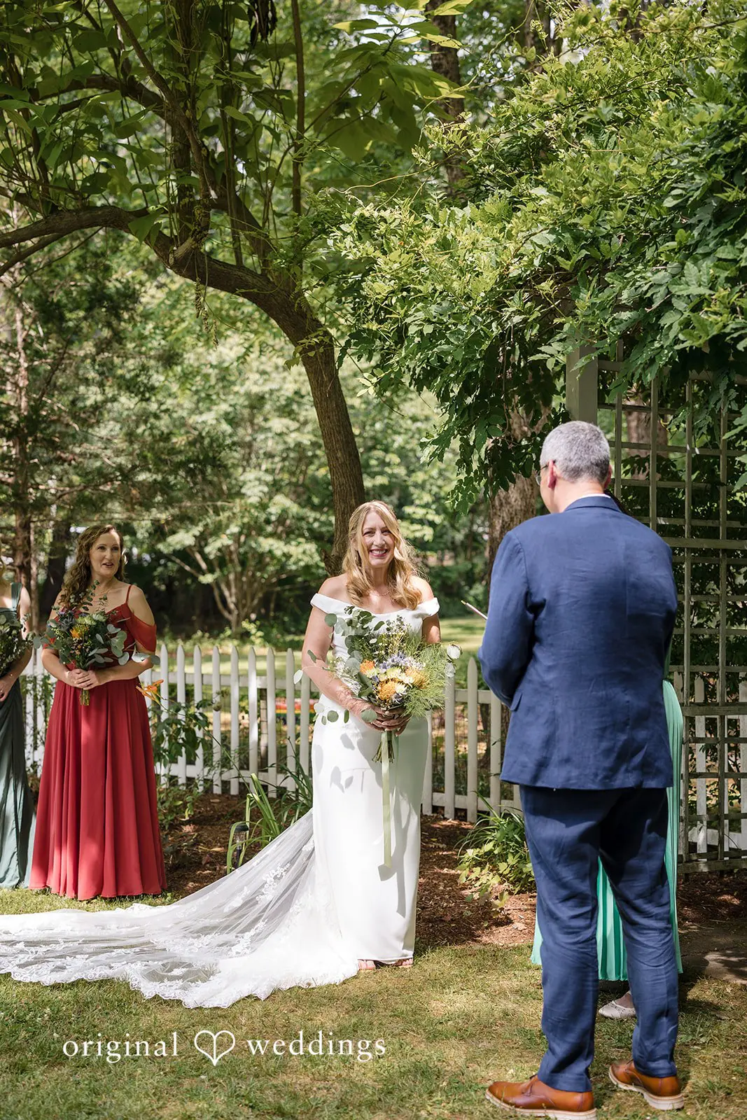 Rhode Island Backyard Wedding // Destiny & Scott -